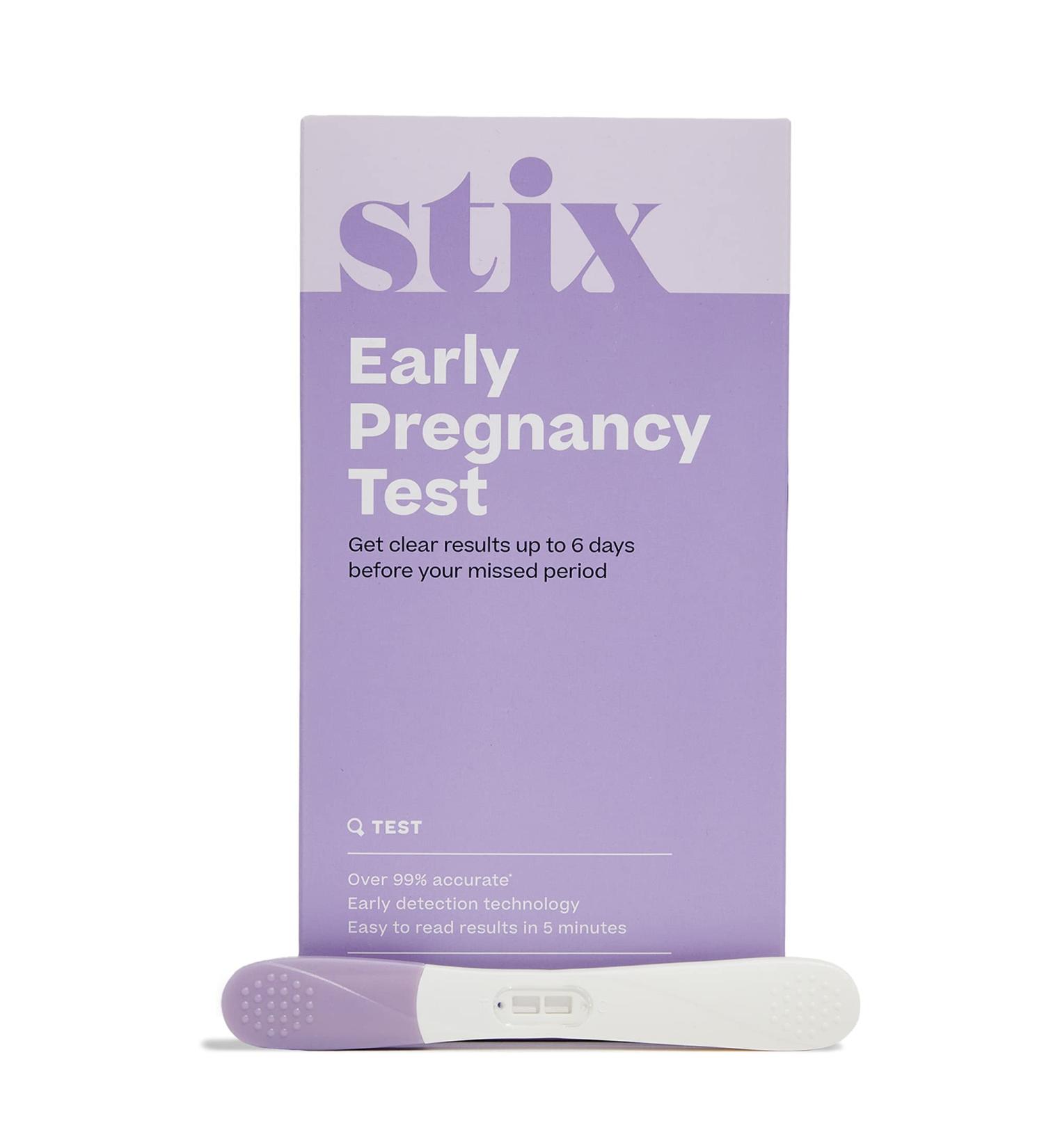 Stix Early Detection Pregnancy Tests | 6 Days Before Missed Period | Accurate & Easy to Use | 2 Tests - Buy Online on GoSupps.com