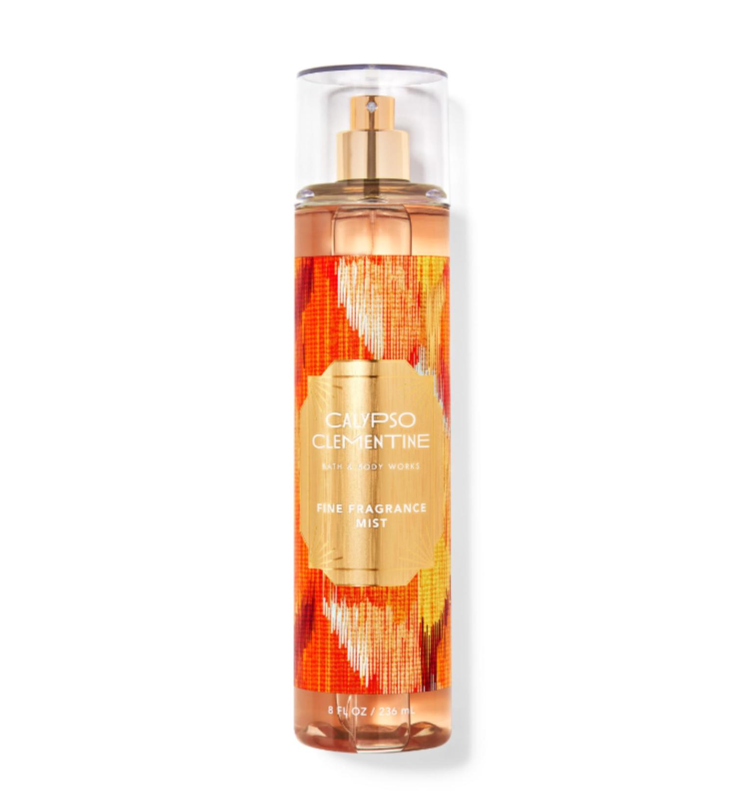 Bath and Body Spray Calypso Clementine Long Lasting Fine Fragrance Mist | 8 fl oz / 236 ml | BBW 8 Fl Oz (Pack of 1) Calypso Clementine