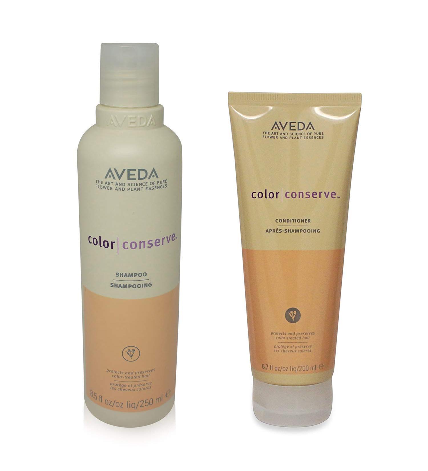 Aveda Color Conserve Shampoo 8.5 oz and Conditioner 6.7 oz