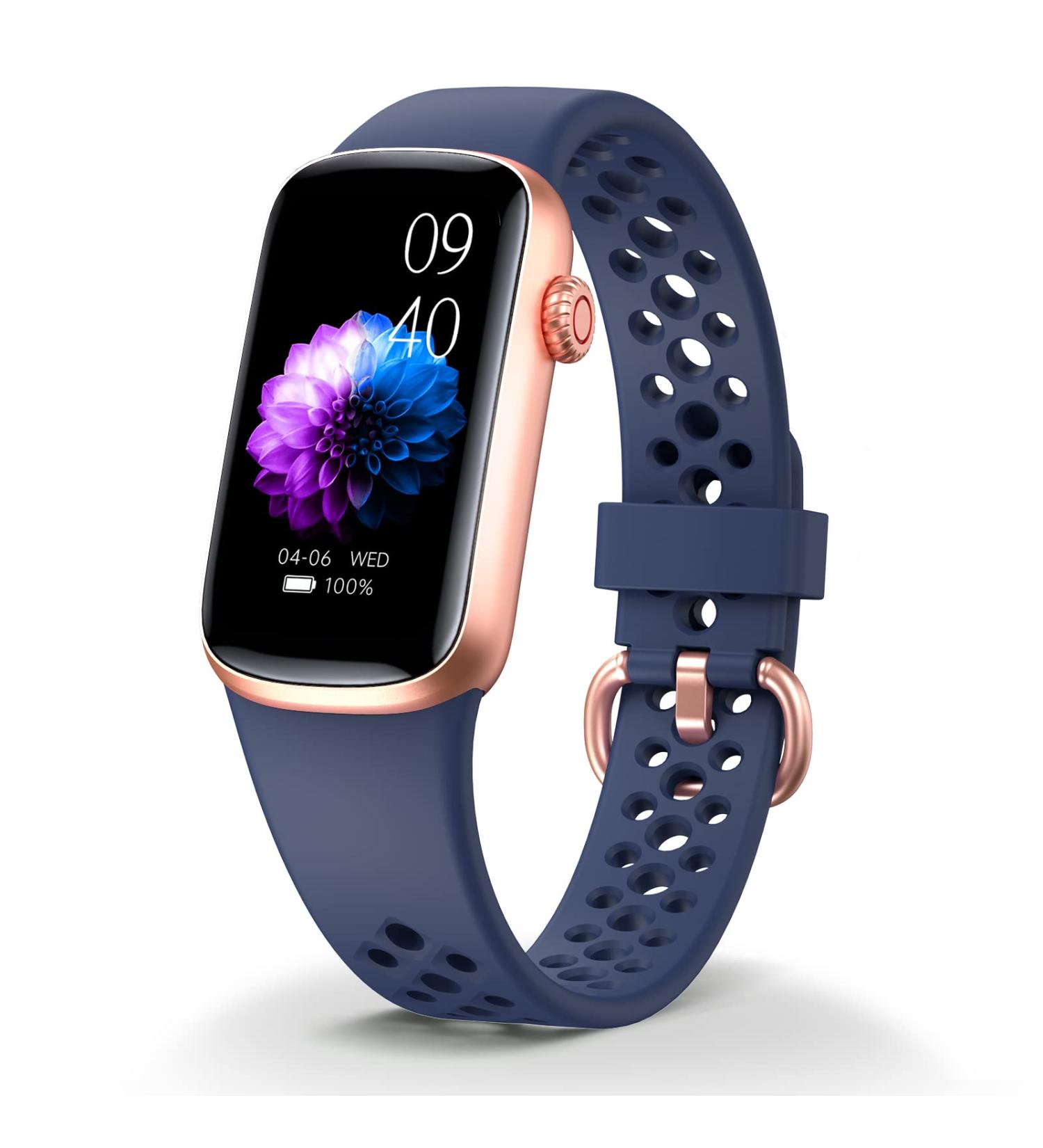 MgaoLo Fitness Tracker Smart Watch with HR Sleep Blood Oxygen Monitor - Waterproof Activity Tracker for Men and Women - Step Calorie Counter Pedometer - Blue - Buy Online on GoSupps.com