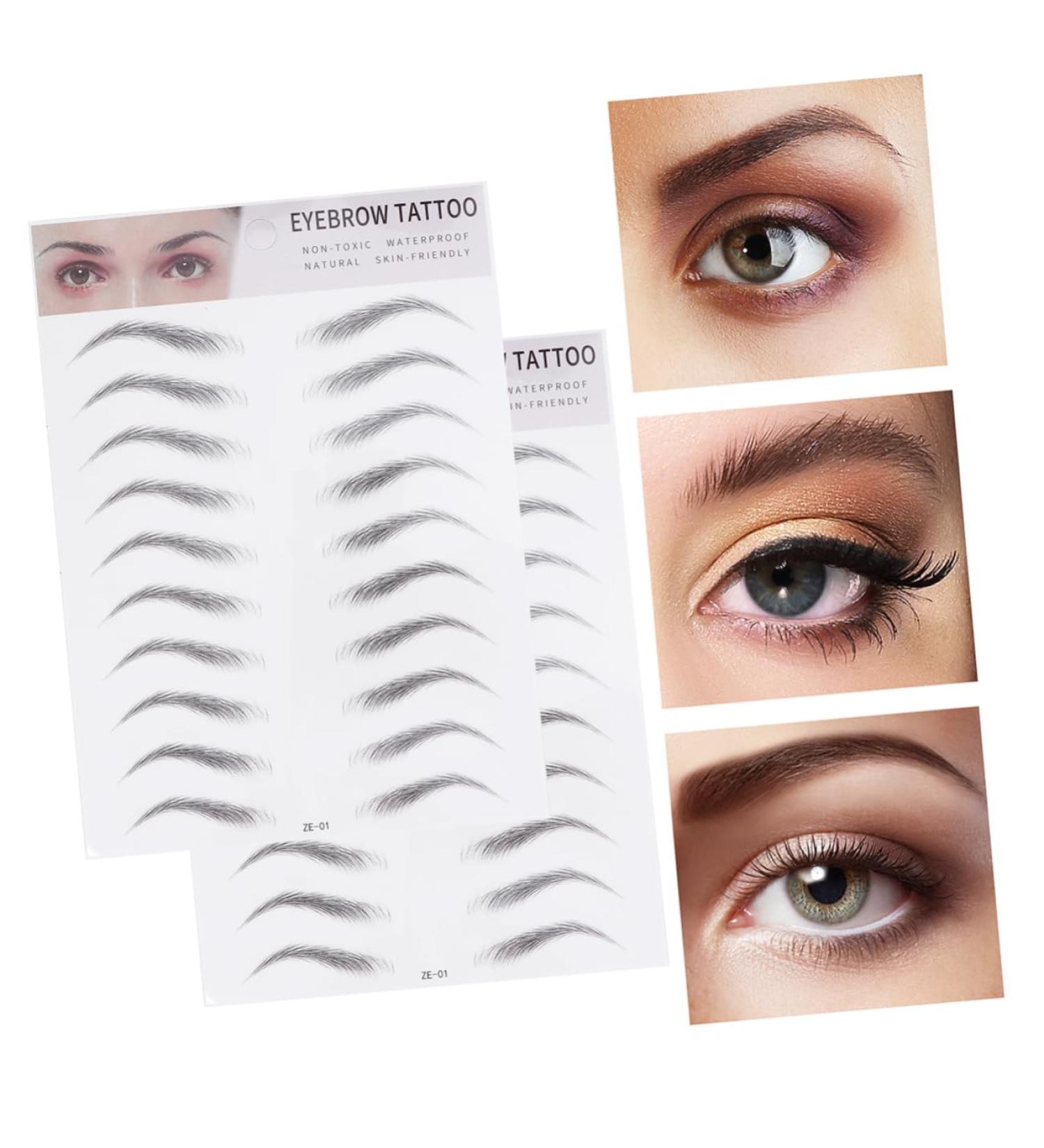 Balacoo Eyebrow Tools 2pcs 3d Eyebrow Stickers Eyebrow Trimming Small Tools 6d Eyebrow Tool - Buy Online on GoSupps.com