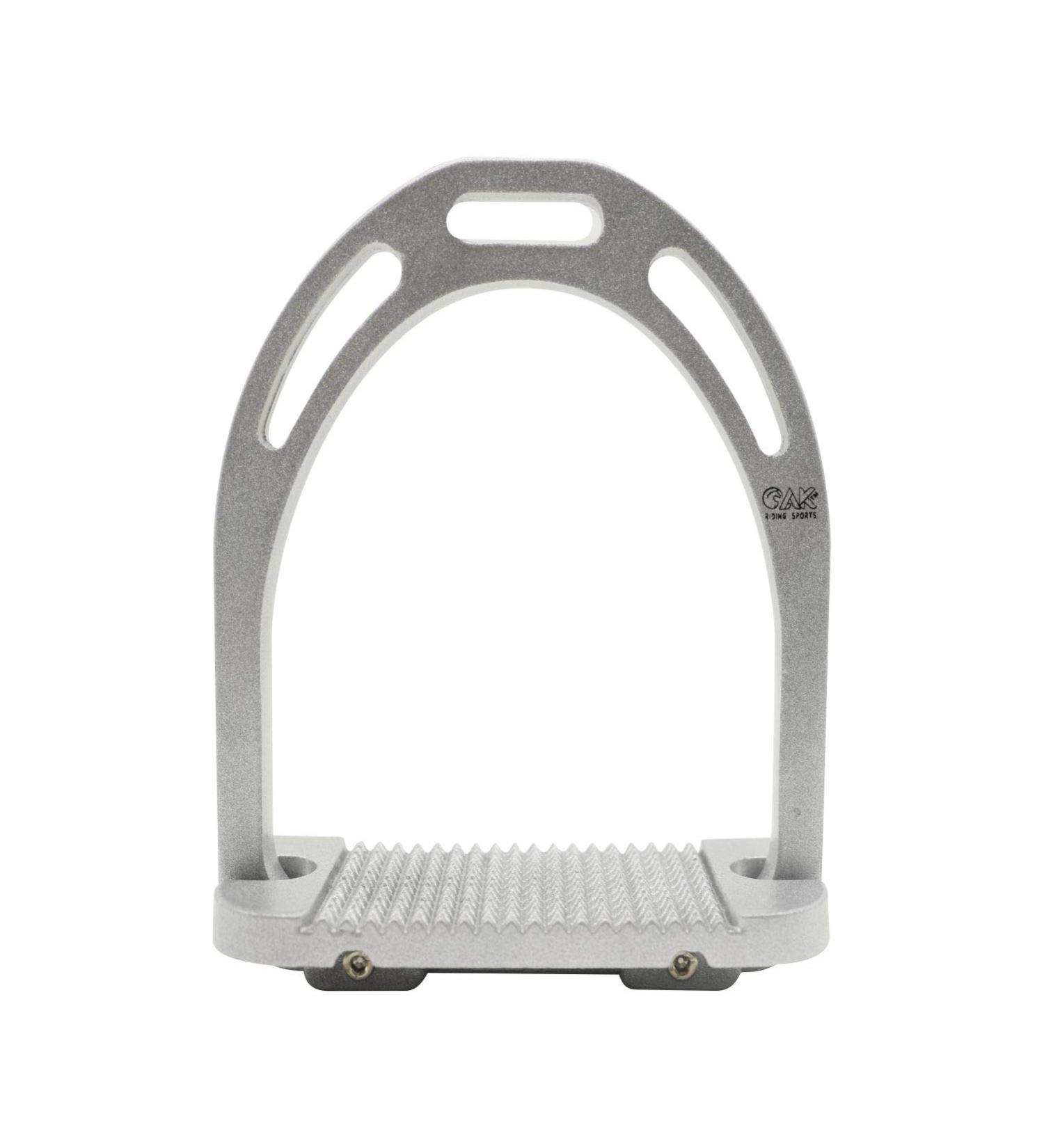 Buy AK Aluminum Stirrups - Coated Colors (11.9 cm 4.75 INCH) - Durable Silver for International Shipping - Buy Online on GoSupps.com