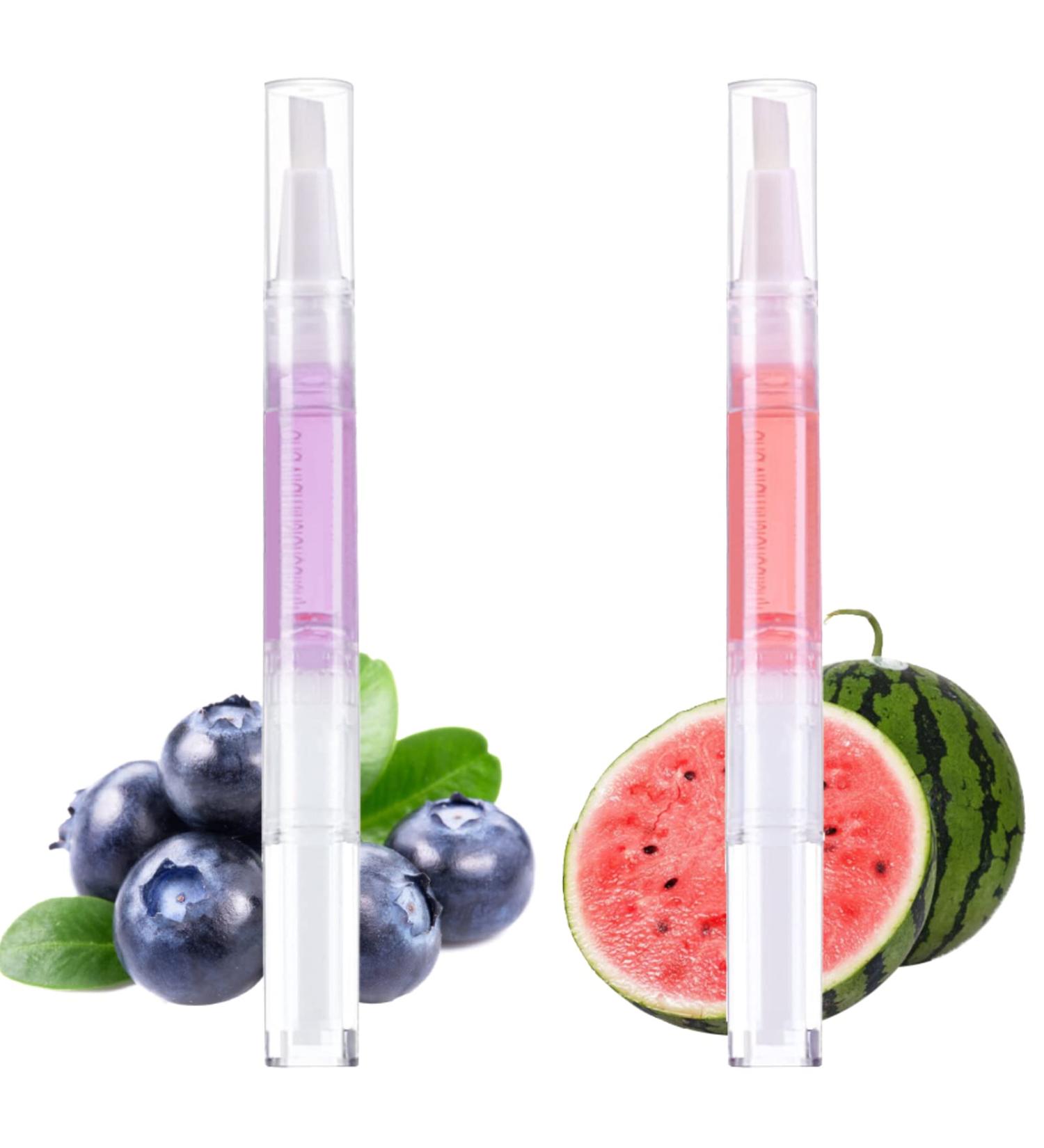 Nail & Cuticle Oil Pen Set with Jojoba Seed Oil for Nail Care and Revitalization - 2PCS Hand & Nail Treatment for Pedicure - Buy Online on GoSupps.com