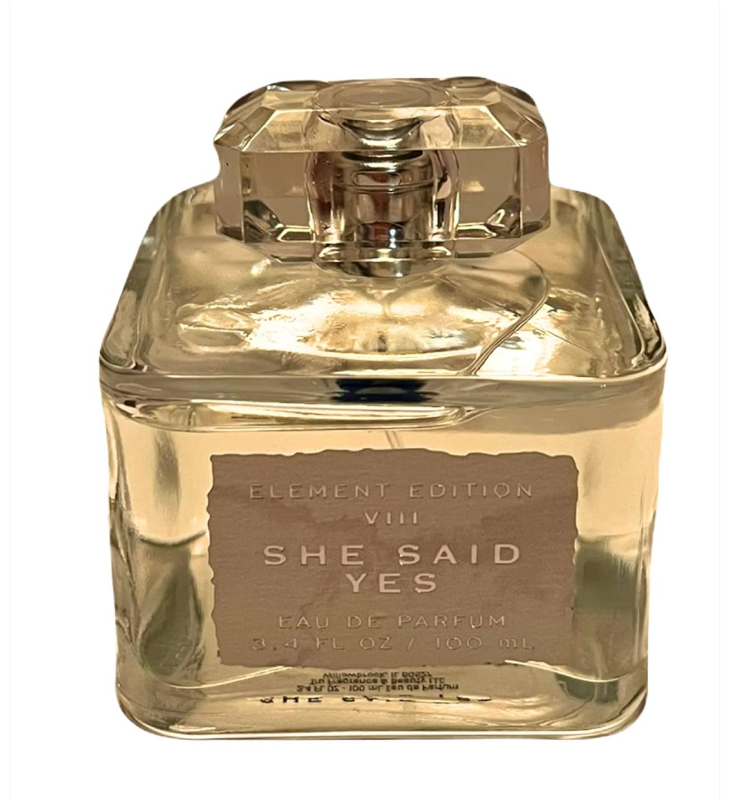 Element Edition She Said Yes Eau De Parfum 3.4 Fl Oz
