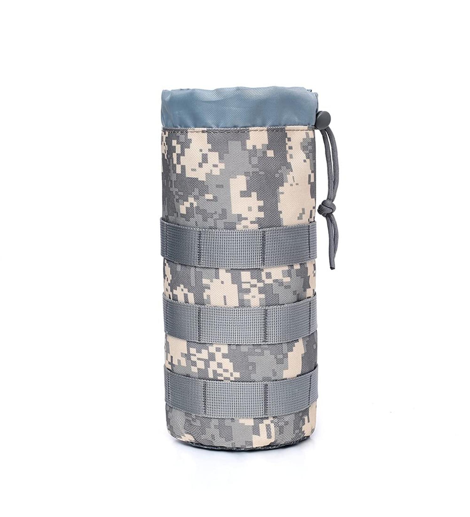 ACEXIER Tactical Molle Water Bottle Pouch - Outdoor Hydration Bag for Camping Hiking & Fishing | Travel Holder for Sports - Buy Online on GoSupps.com