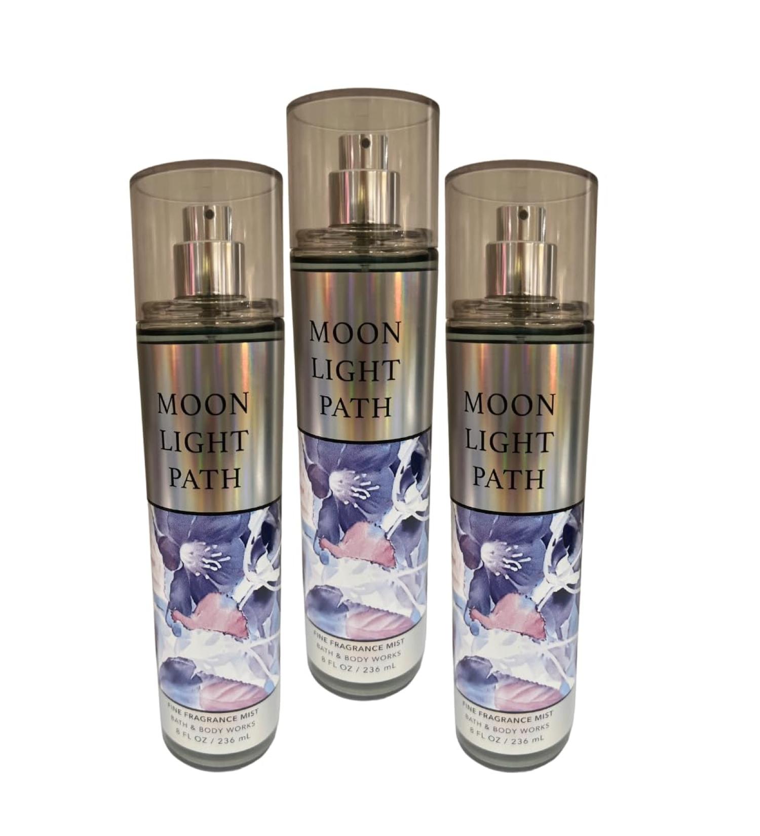 Bath & Body Works Moonlight Path Fine Fragrance Mist 8oz - Pack of 3 - Buy Online on GoSupps.com