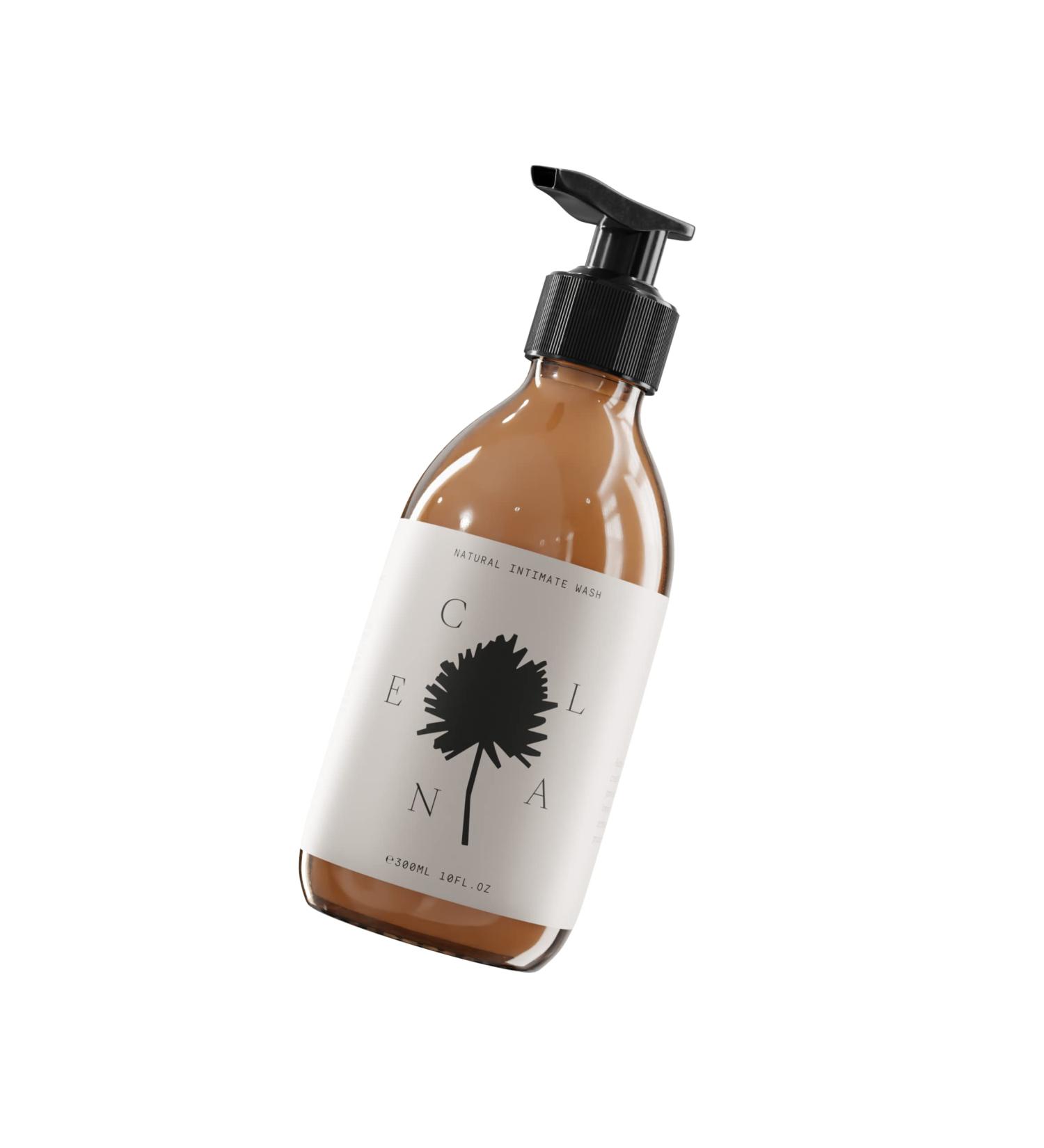 Aura Intimate Shower Gel - 300ml Natural Sensitive 100% Soap Free pH Balanced Unscented Soothing Hygienic Moisturising Body Wash for Women - Created in London - Buy Online on GoSupps.com