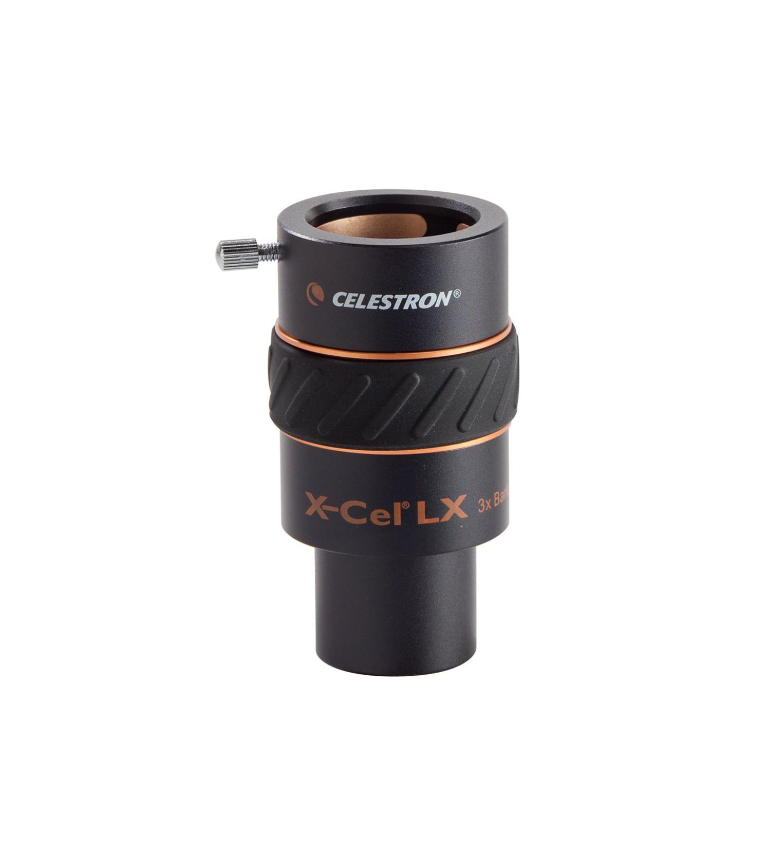 Celestron 93428 X-Cel LX 3x Barlow Lens 1.25-Inch Black for Telescope - Buy Online on GoSupps.com