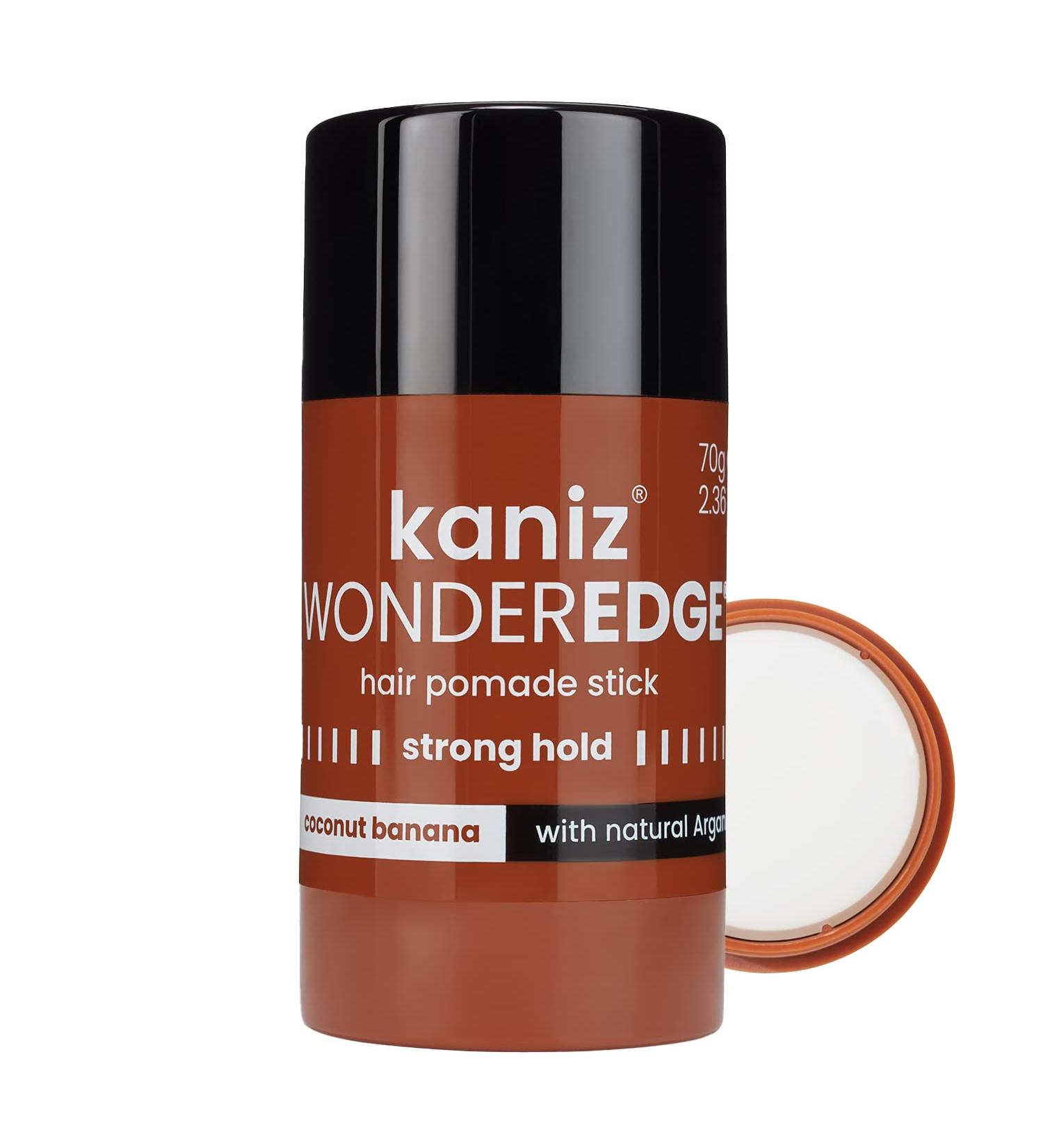 Kaniz Wonder Edge Pomade Stick - Coconut Banana 70g | Best Hair Styling Product for Smooth Edges - Ship Internationally - Buy Online on GoSupps.com