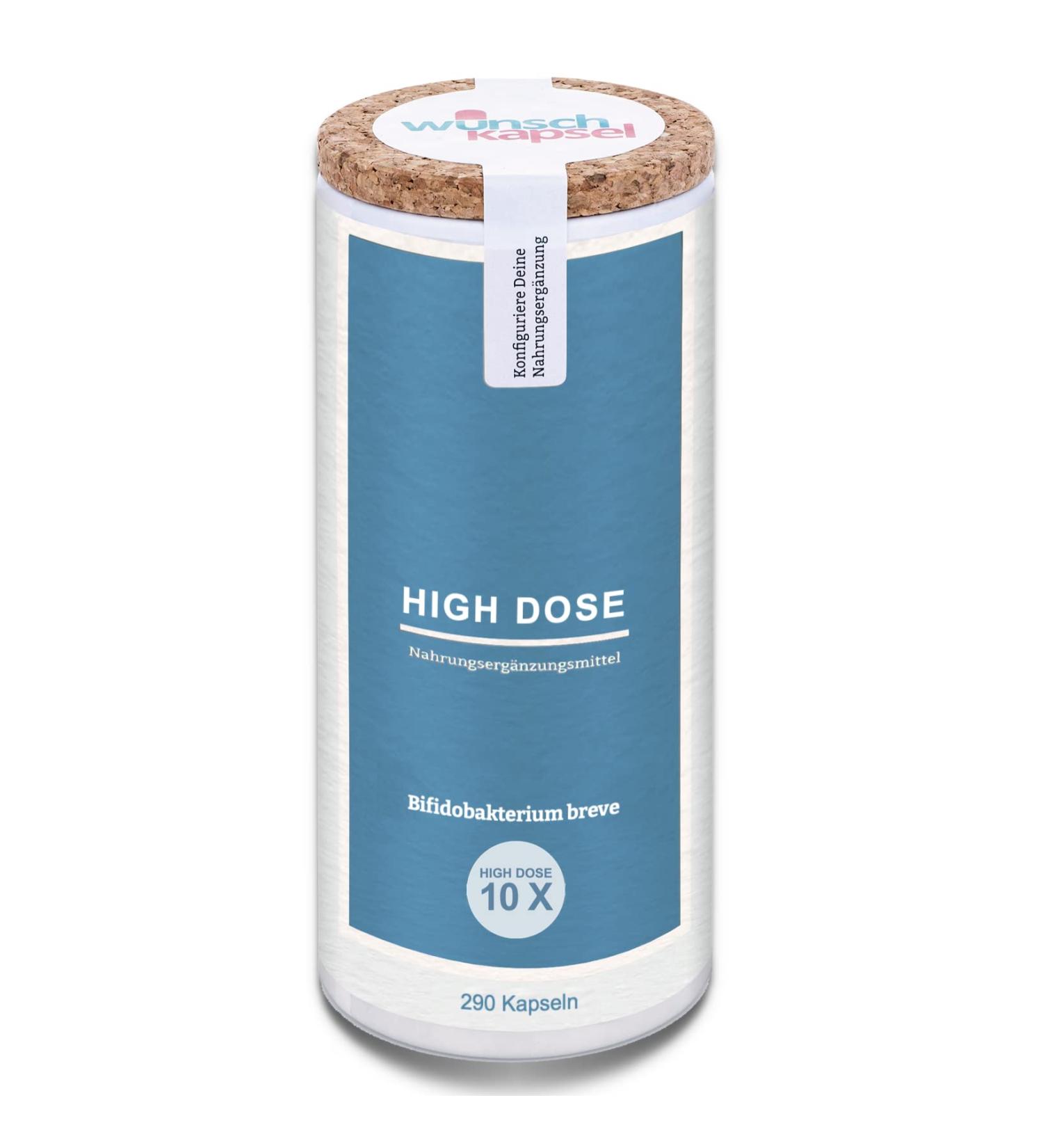 Buy Bifidobacterium breve HD - 290 Capsules | High Dose Probiotic | 30 Billion CFU | 1000% More Effective - Buy Online on GoSupps.com