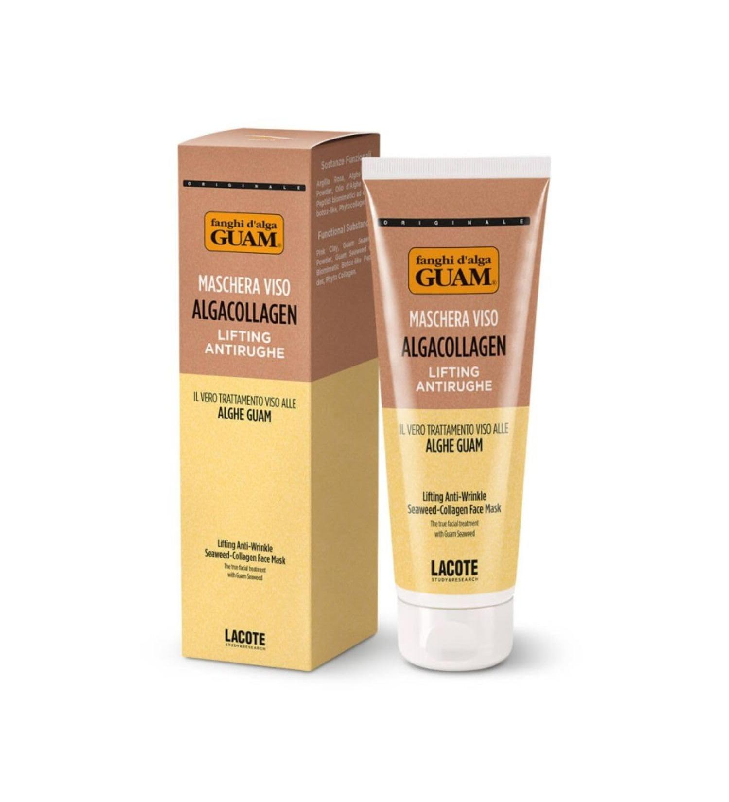 LACOTE SRL Guam Algacollagen Lifting antiwrinkle facial mask with pink clay and Guam algae antiaging effect Made in Italy 75 ml - Buy Online on GoSupps.com