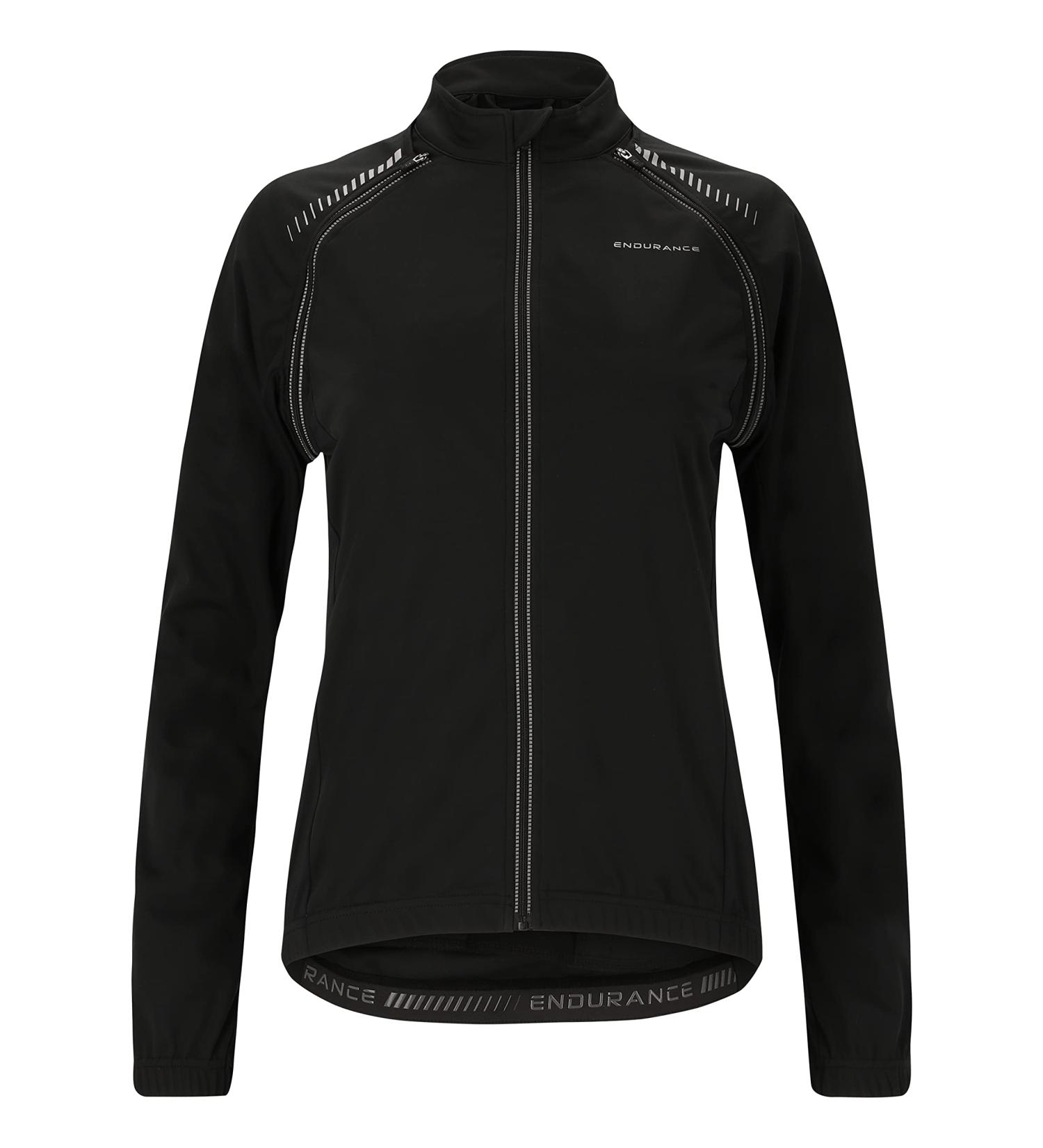 Endurance Women's Cycling Jacket Wadie 42 1001 Black - Premium Performance Gear for All Weather Cycling - Buy Online on GoSupps.com