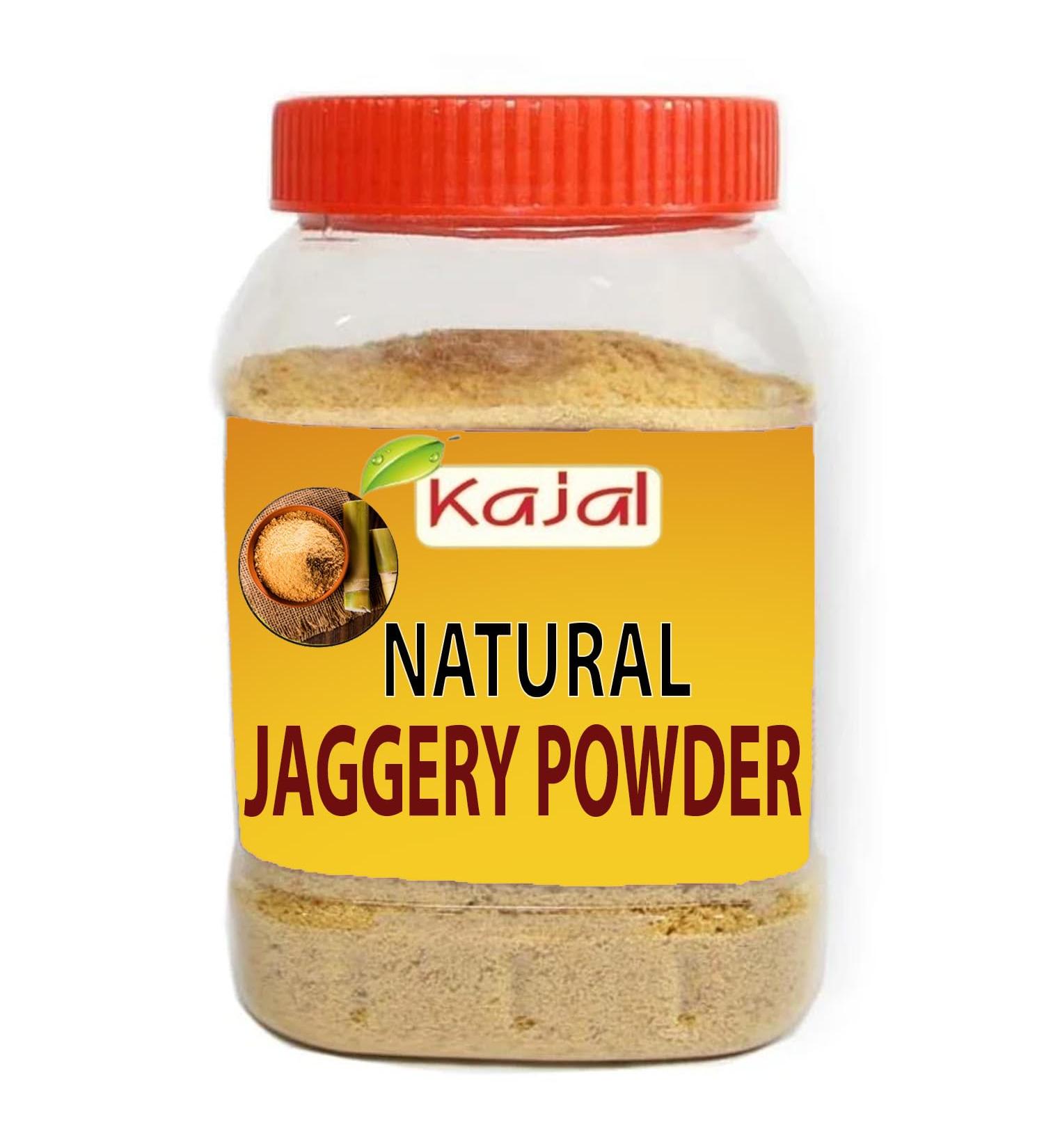 Whole Cane Sugar from Maharashtra - Pure Jaggery Powder & Panela Sugar 2 x 500g | Natural Brown Sugar for Healthy Living - Buy Online on GoSupps.com