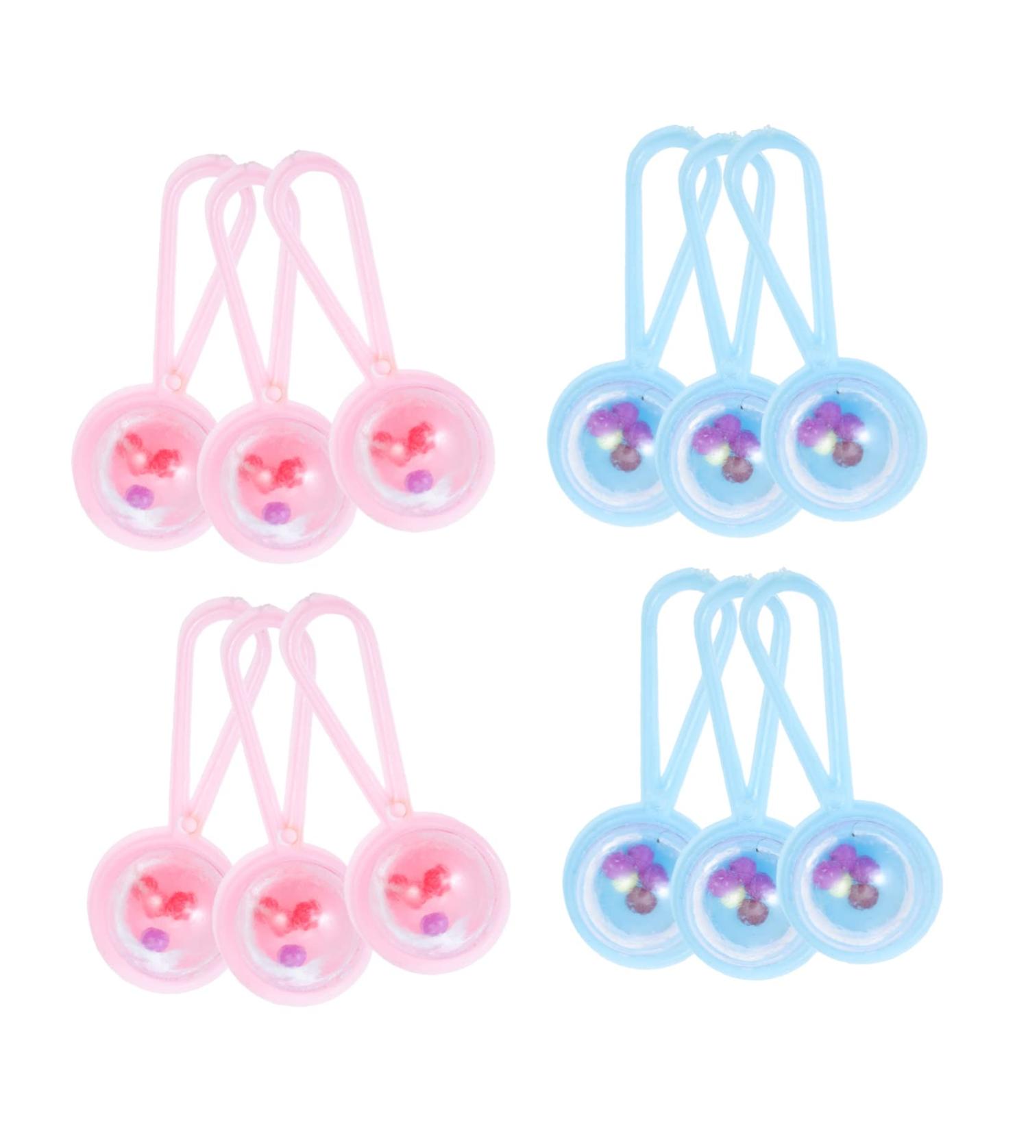 Upkoch 48pc Mini Handbell Accessories Toy - Small Bells for Teething Mini Trailers and Acrylic Charms - Perfect for Kids and Crafts - Buy Online on GoSupps.com