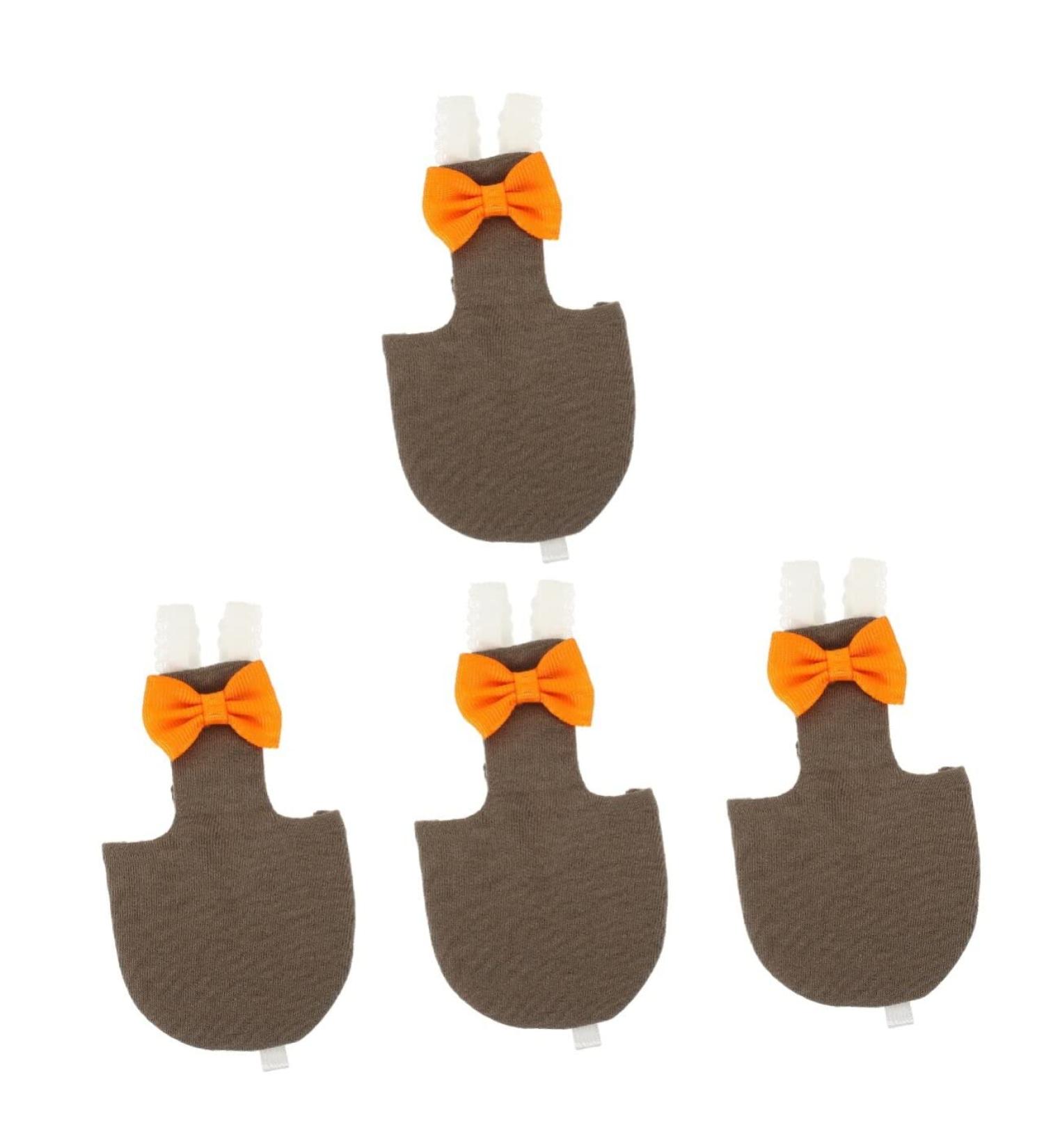 PopetPop 4-Pack Flying Bird Diapers | Nymphensittich Flight Suit & Duck Diapers for Small Birds | Comfortable & Protective Cotton Pants for Pigeons | 17x9cm - Buy Online on GoSupps.com