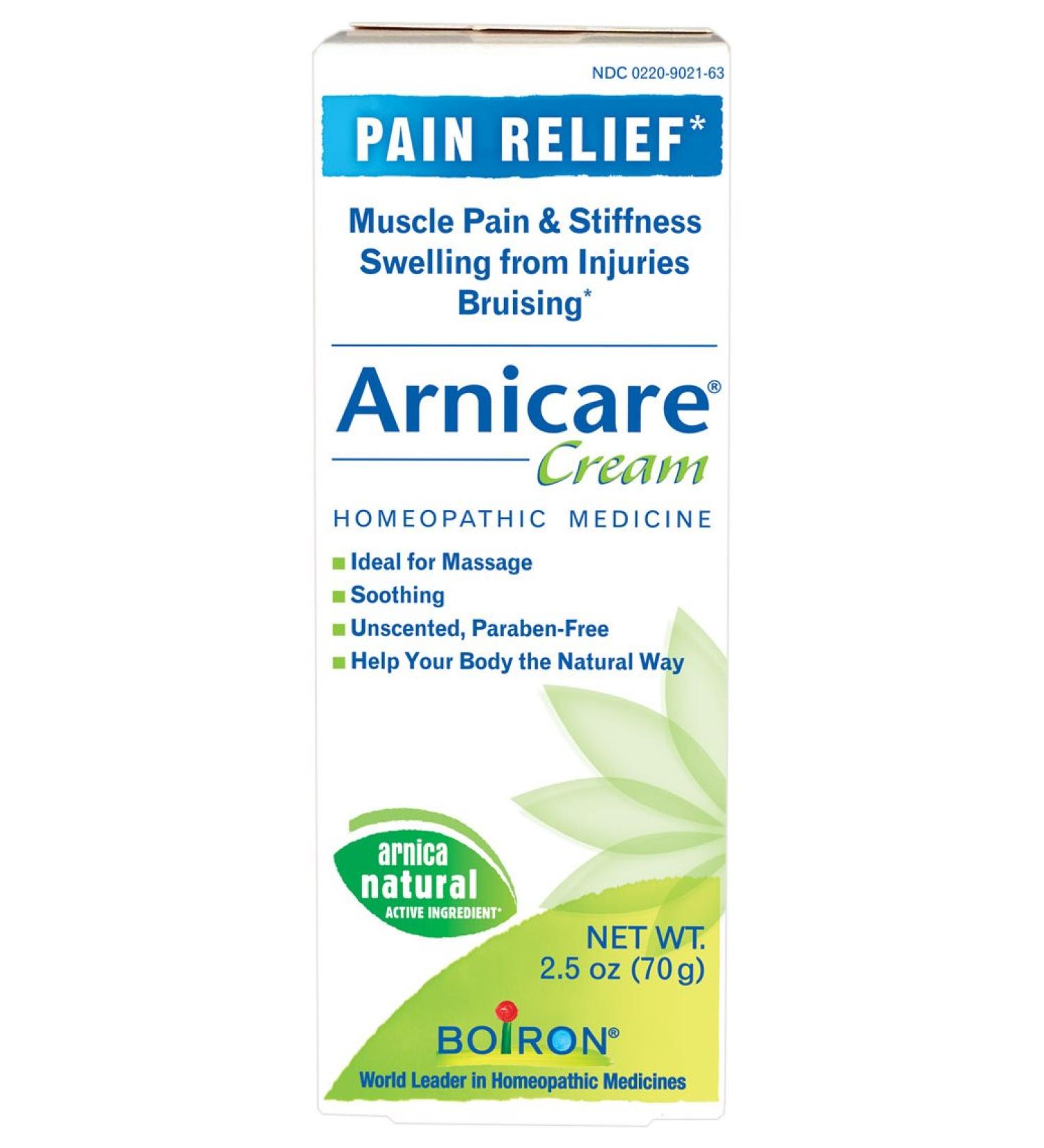 Boiron Arnica Cream: Natural Pain Relief for Bruises and Sore Muscles - Buy Online on GoSupps.com