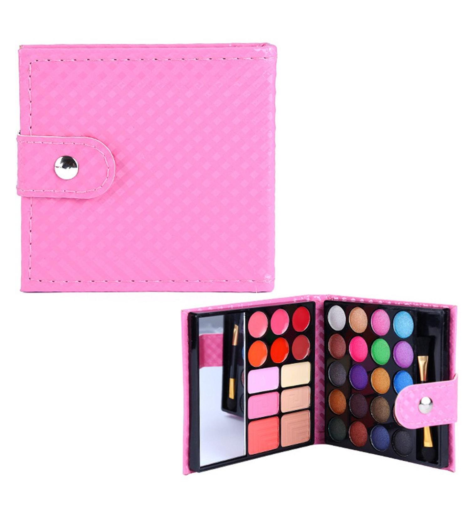 VolksRose Professional All-In-One Makeup Kit - 20 Colorful Eyeshadows 6 Lip Glosses Blushers & More | Perfect Gift Set for Women & Girls - Buy Online on GoSupps.com