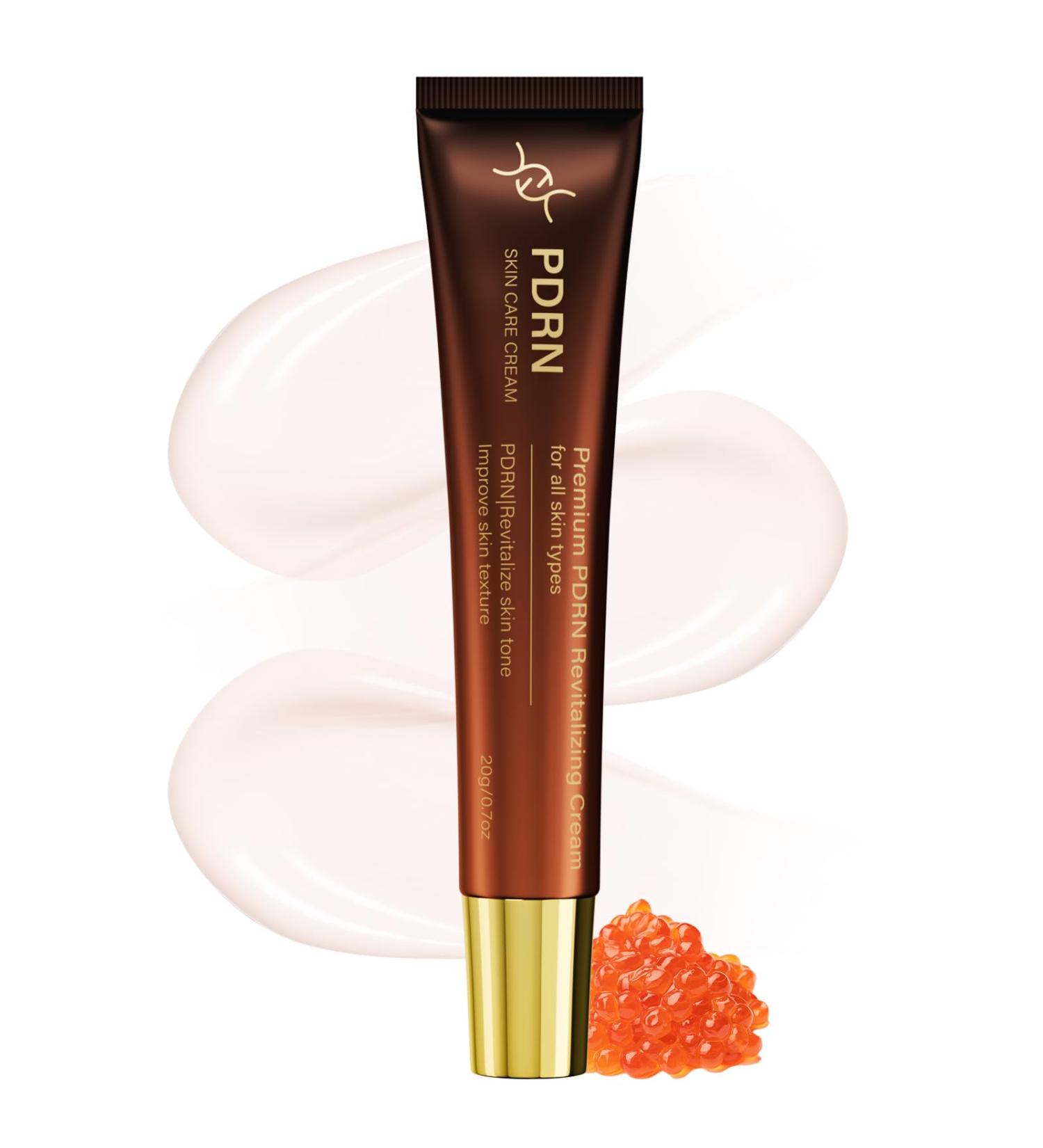 HZENPPOR PDRN Serum Cream 99% Pure Salmon DNA PDRN Advanced Face Moisturizer Cream with Collagen Hyaluronic Acid Niacinamide for Glass Glow Skin Hydration Uneven Skin Tone 20g Unscented - Buy Online on GoSupps.com