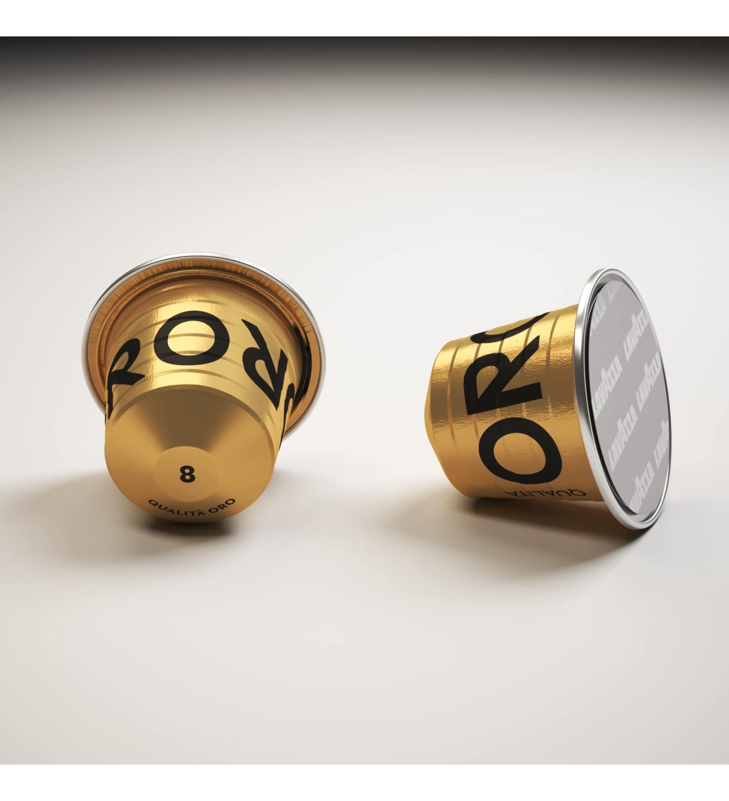 Nespresso Compatible Lavazza Qualita Oro 10 Coffee Capsules 10 Count (Pack of 1) - Buy Online on GoSupps.com