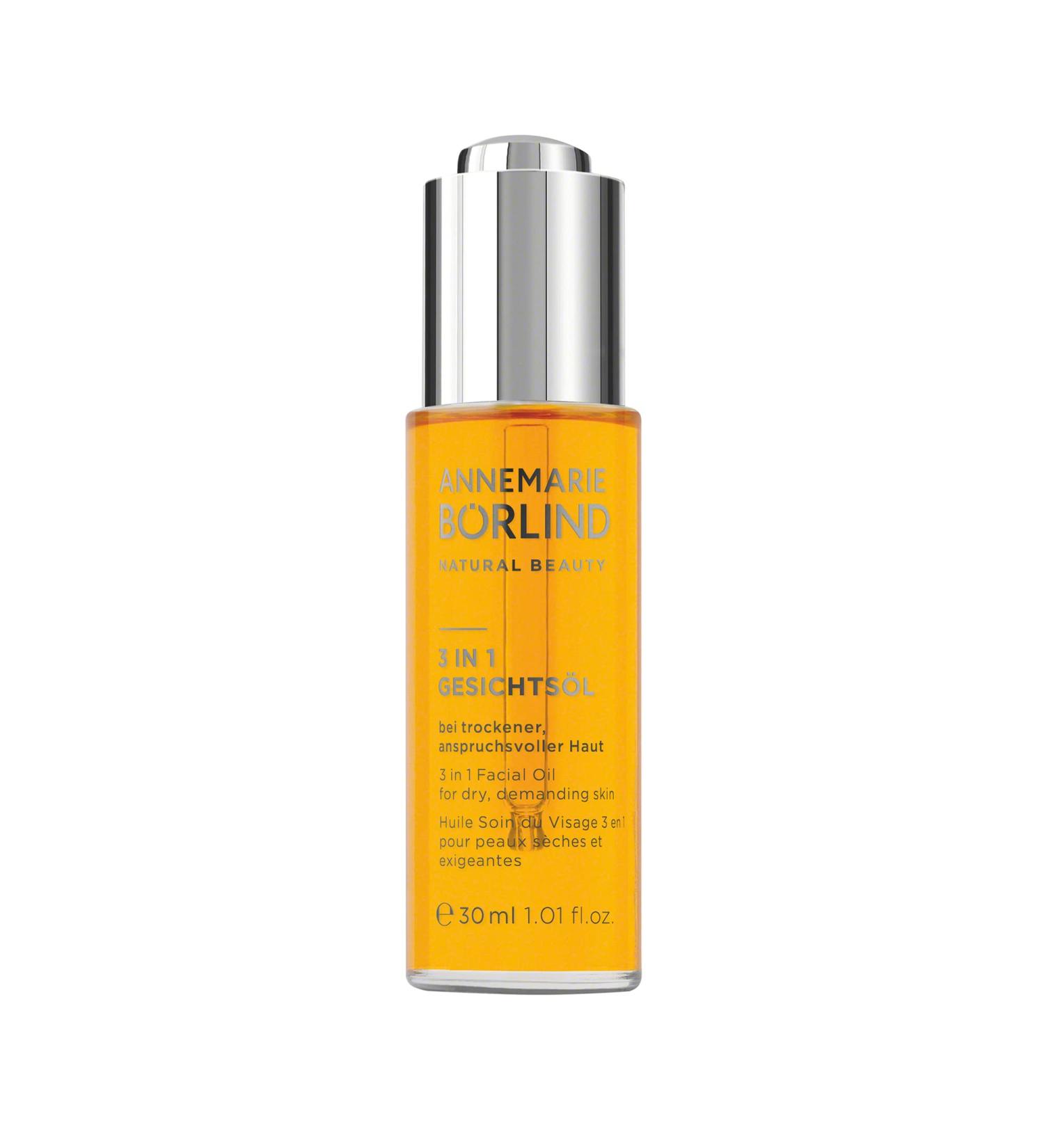 ANNEMARIE B RLIND 3 in 1 Facial Oil - Vegan Anti-Aging Care with Himalayan Cherry Oil for Dry Skin - International Shipping - Buy Online on GoSupps.com