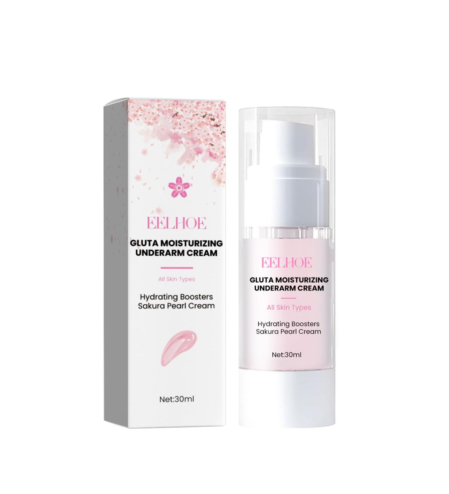 Sakura Whitening Cream Underarm Whitening Products Skin Lightening Cream for Private Area Armpit Knees and Elbows Skin Bleaching Cream Skin Whitening Cream for Suit All Skin Types - Buy Online on GoSupps.com