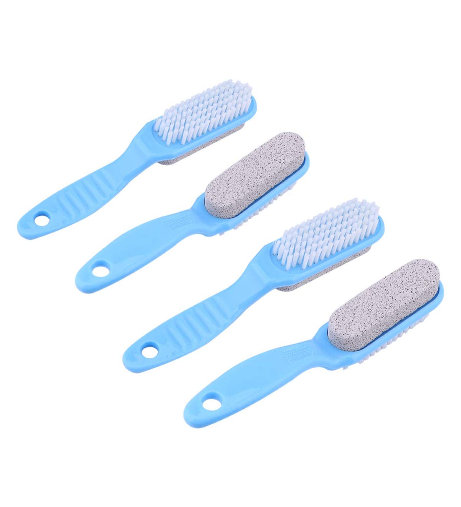 Double-Sided Pumice Stone Foot Care Set - 4 Pieces Pedicure Tool for Dead Skin Removal & Foot Peeling - Buy Online on GoSupps.com
