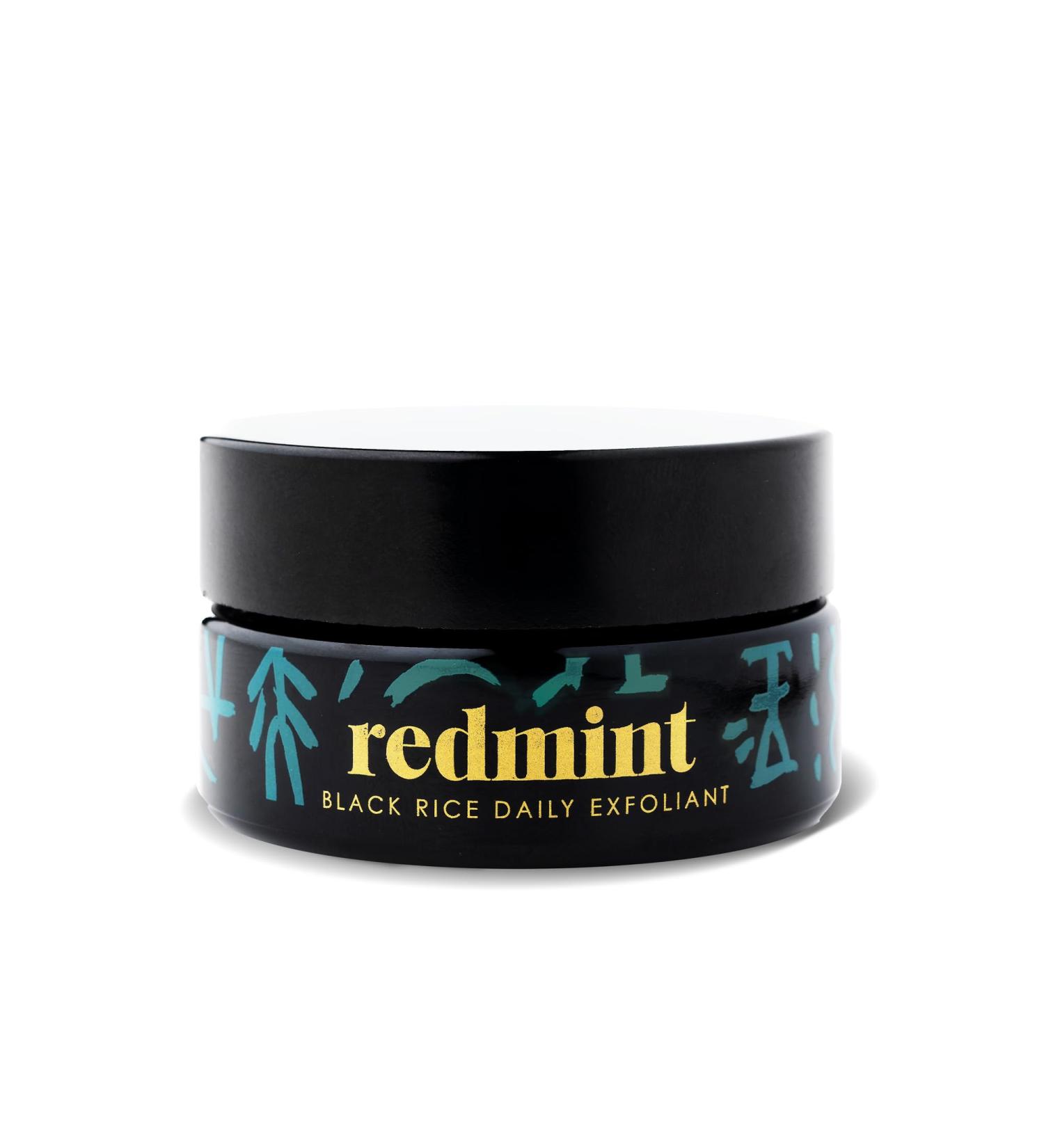 Redmint Black Rice Exfoliant - Gentle & Hydrating Face Scrub | Ancient TCM Wisdom for Smoother Illuminated Skin | 50 ml International Shipping - Buy Online on GoSupps.com