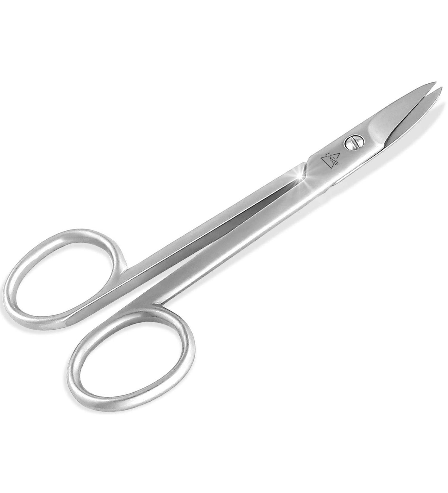 Extra Sharp Stainless Steel Nail & Skin Scissors - Manicure & Pedicure Tools for Men & Women | Rust-Free Long Nail Shavers - Buy Online on GoSupps.com