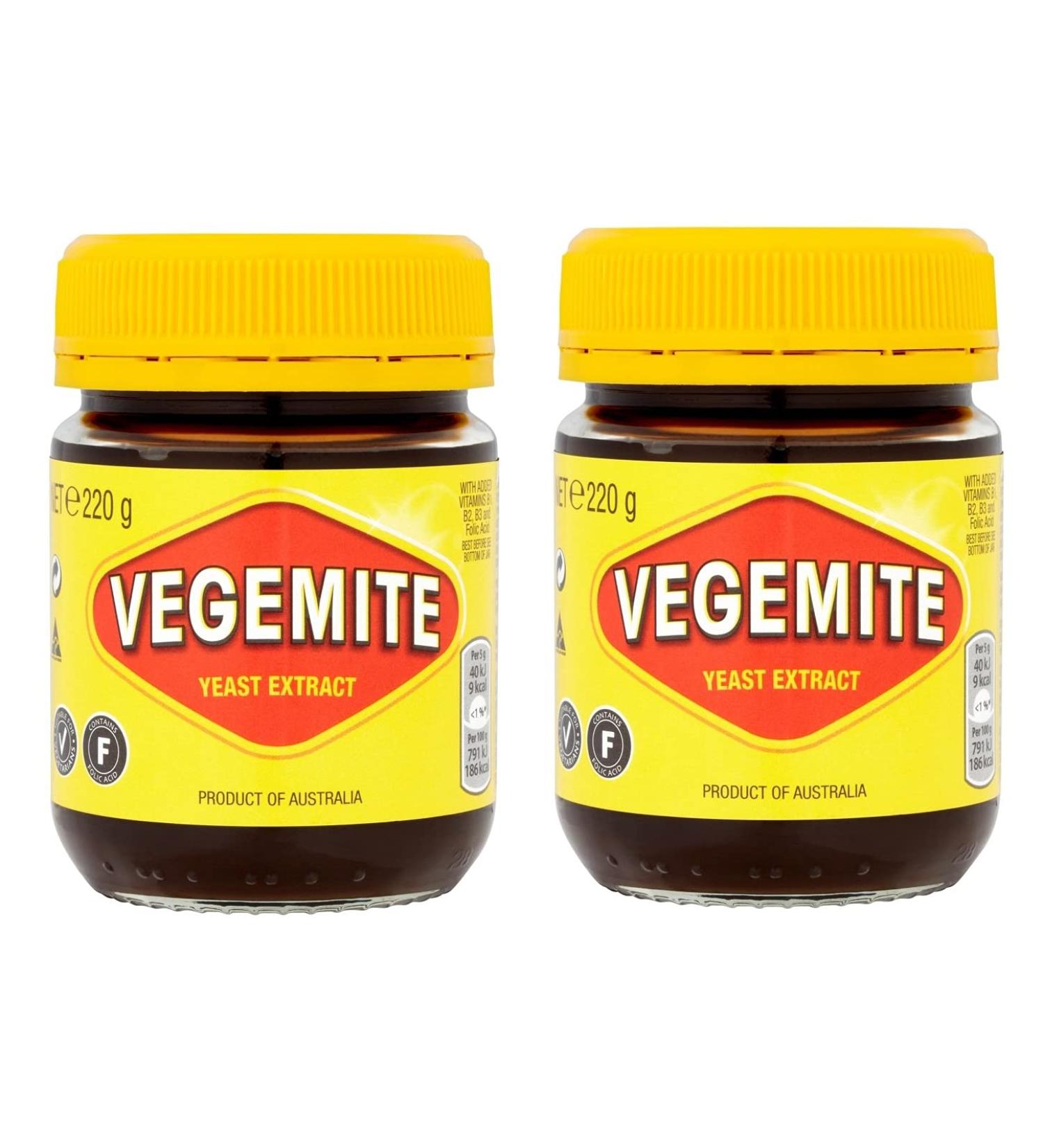 Vegemite (220 grams) 2 pieces. Vegemite (440 grams)