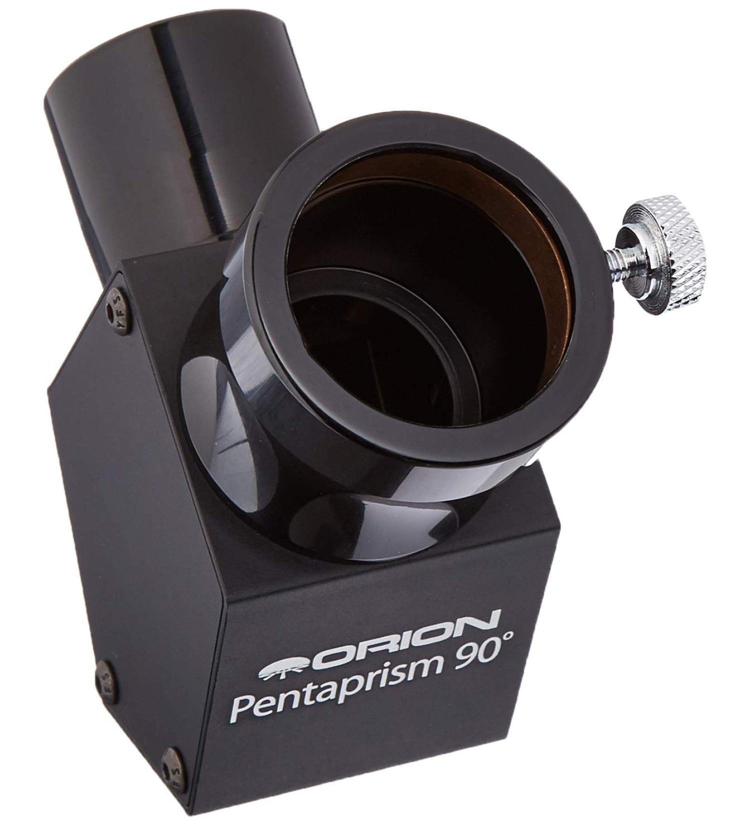 Orion 52055 Pentaprism 1.25-inch Telescope Diagonal Mirror, Black