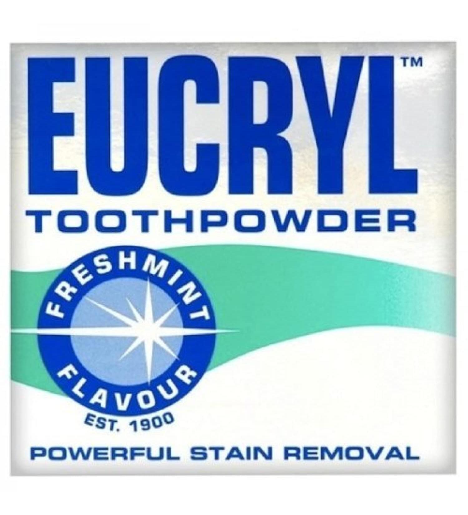 Eucryl Toothpowder Freshmint - Pack Of 4