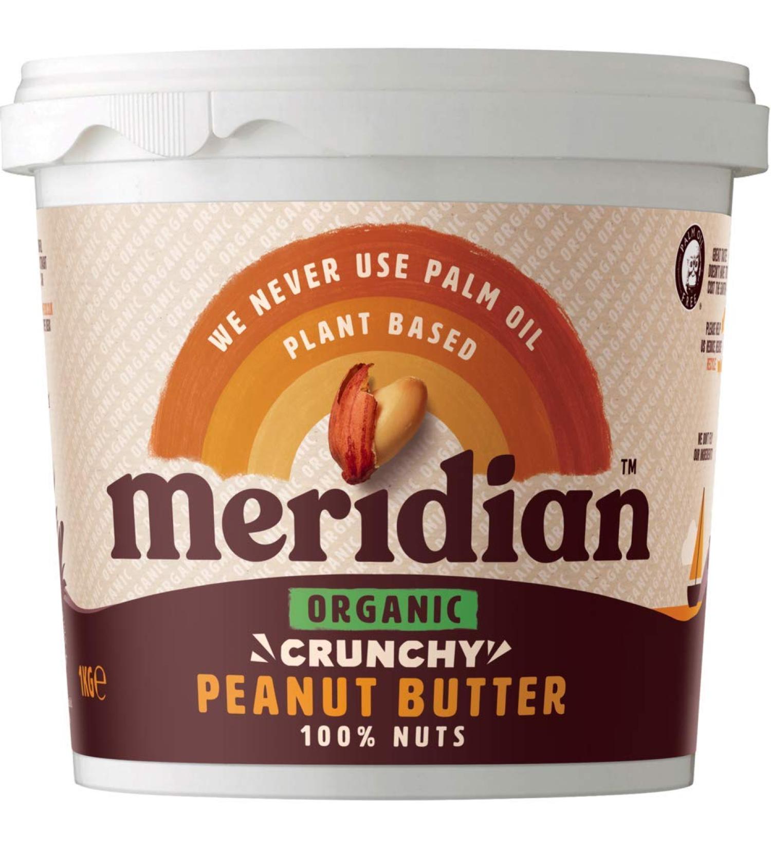 Meridian Meridian - 1 kg 100% organic peanut butter - 1 kg