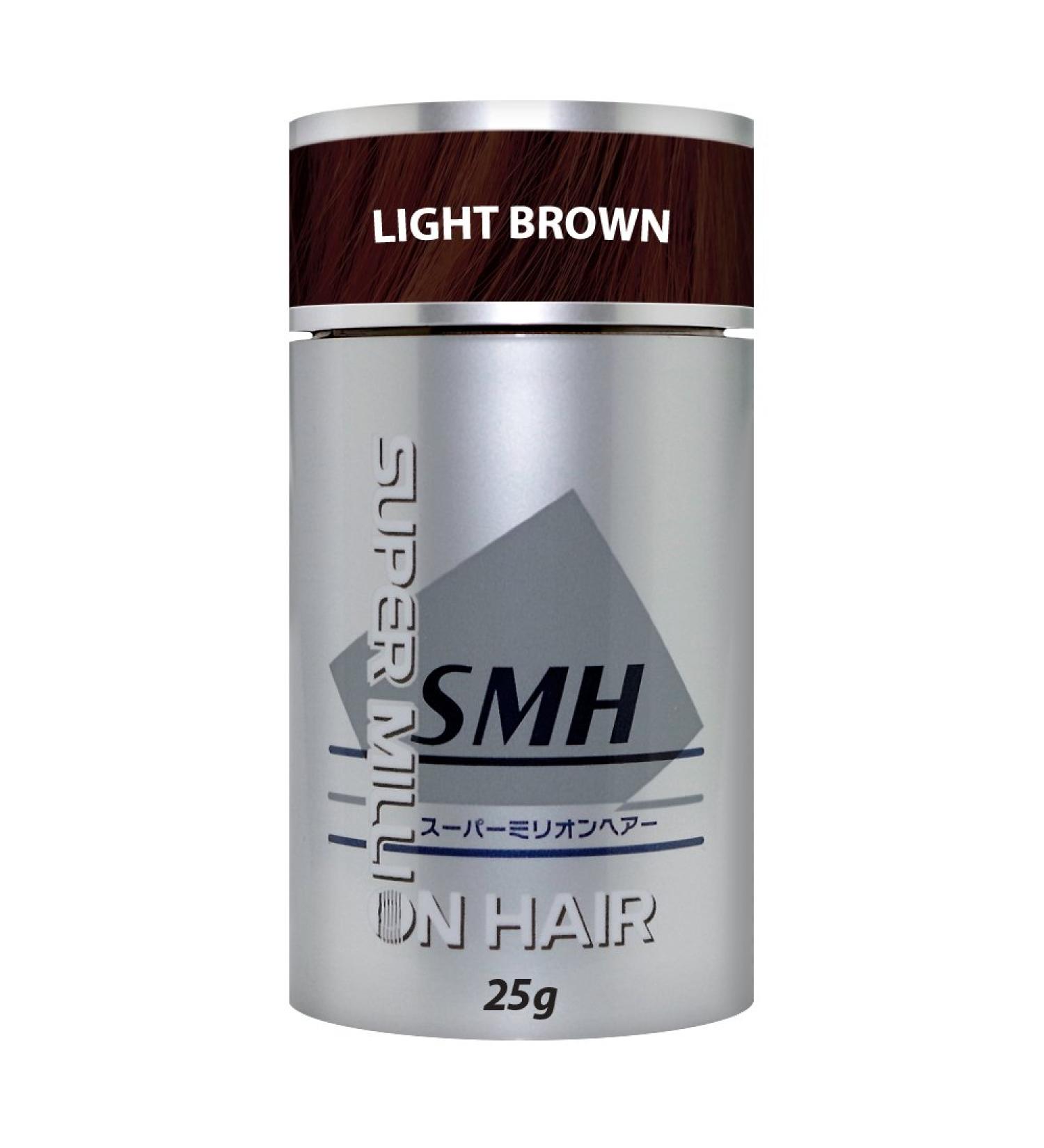 Super Million Hair 1 x 25g Hair Building Fibers No.3 Light Brown - Buy Online on GoSupps.com