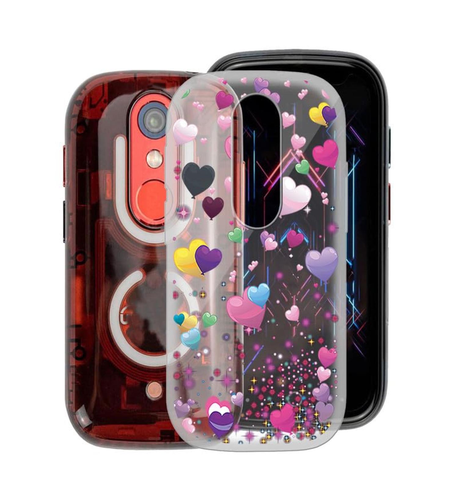 KJYFOANI Phone Case for Unihertz Jelly Star (3.00") Shockproof Bumper Soft Cover Shell Ultra-Slim Stylish X Anti-Yellowing Protection Case for Unihertz Jelly Star for Women/Girl - Pink Balloon - Buy Online on GoSupps.com