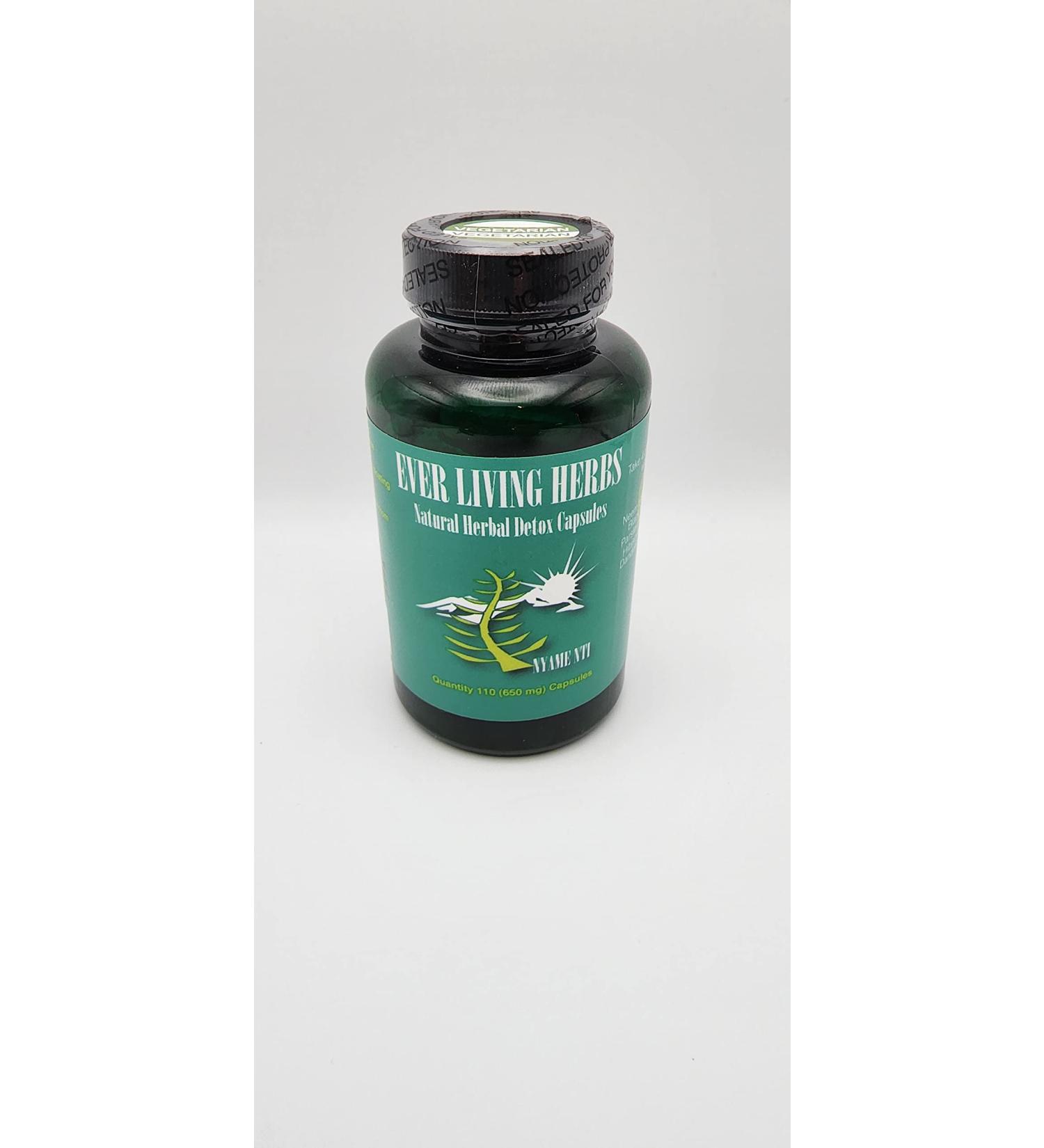 Ever Living Herbs Natural Herbal Detox 110 Capsules - Gentle and Effective Detox Support - Buy Online on GoSupps.com