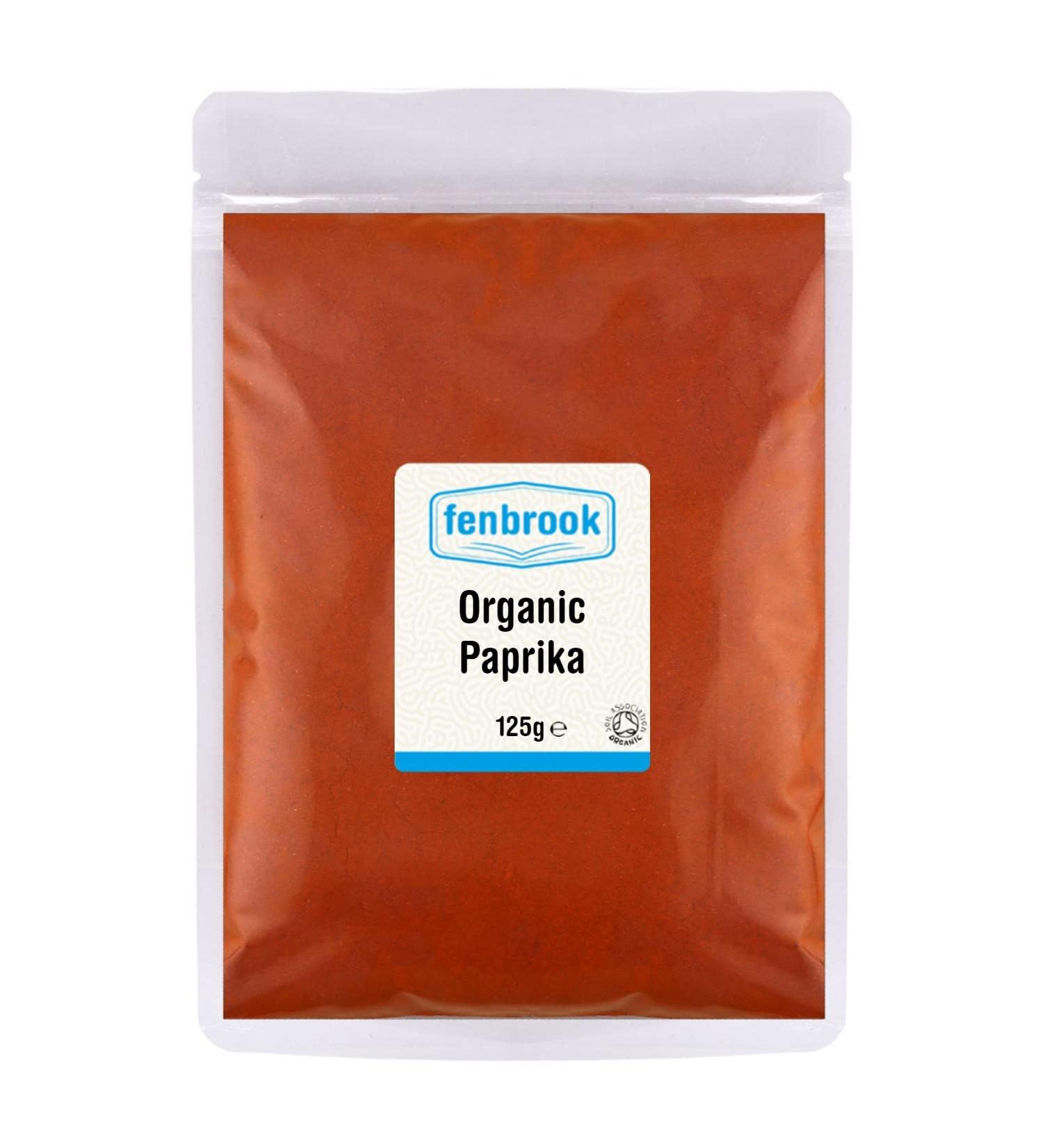Organic Paprika 125g | Certified Organic by Fenbrook Organic - Buy Online on GoSupps.com