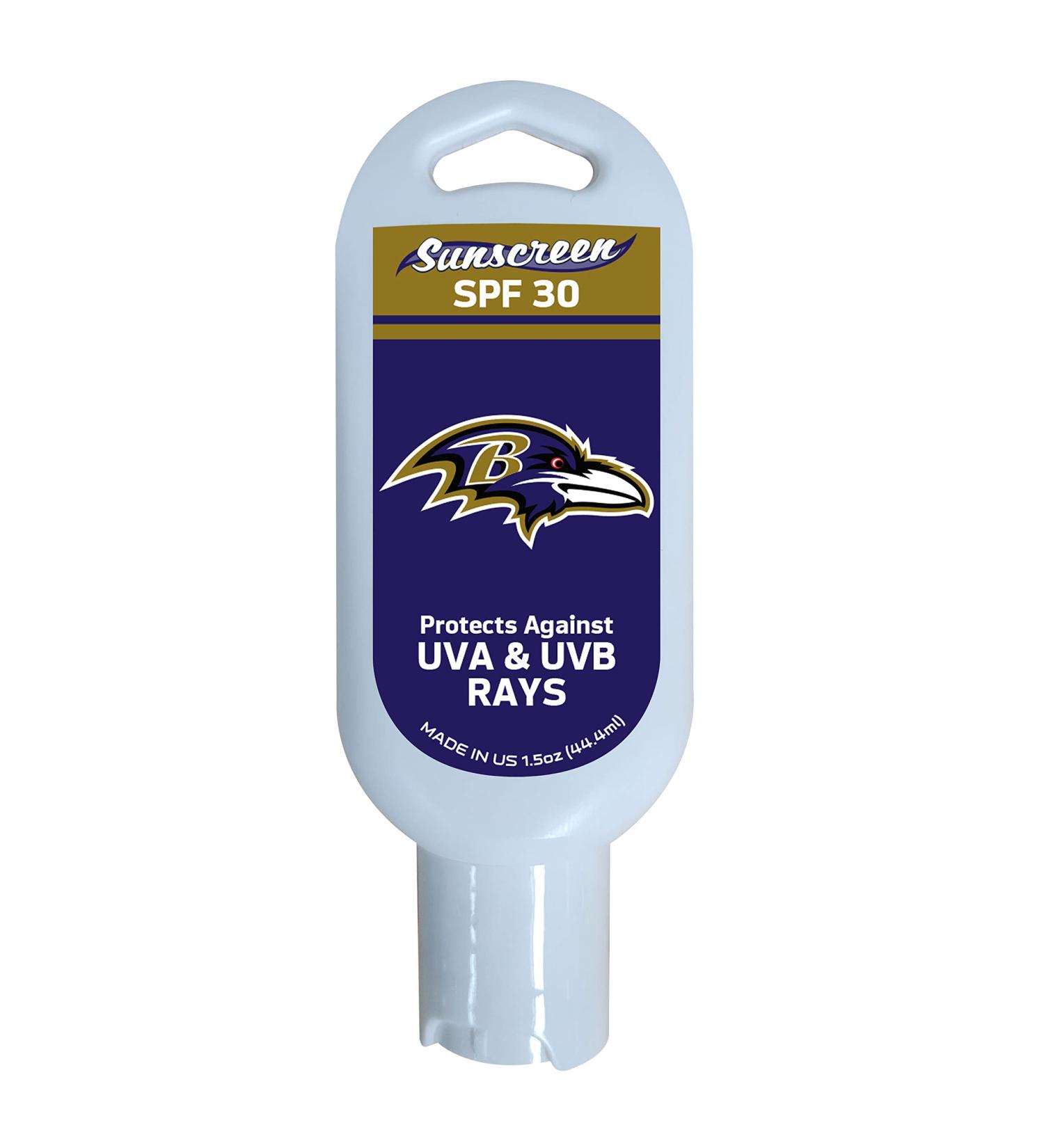 FANMATS 34611 Baltimore Ravens 1.5oz SPF 30 Sunscreen