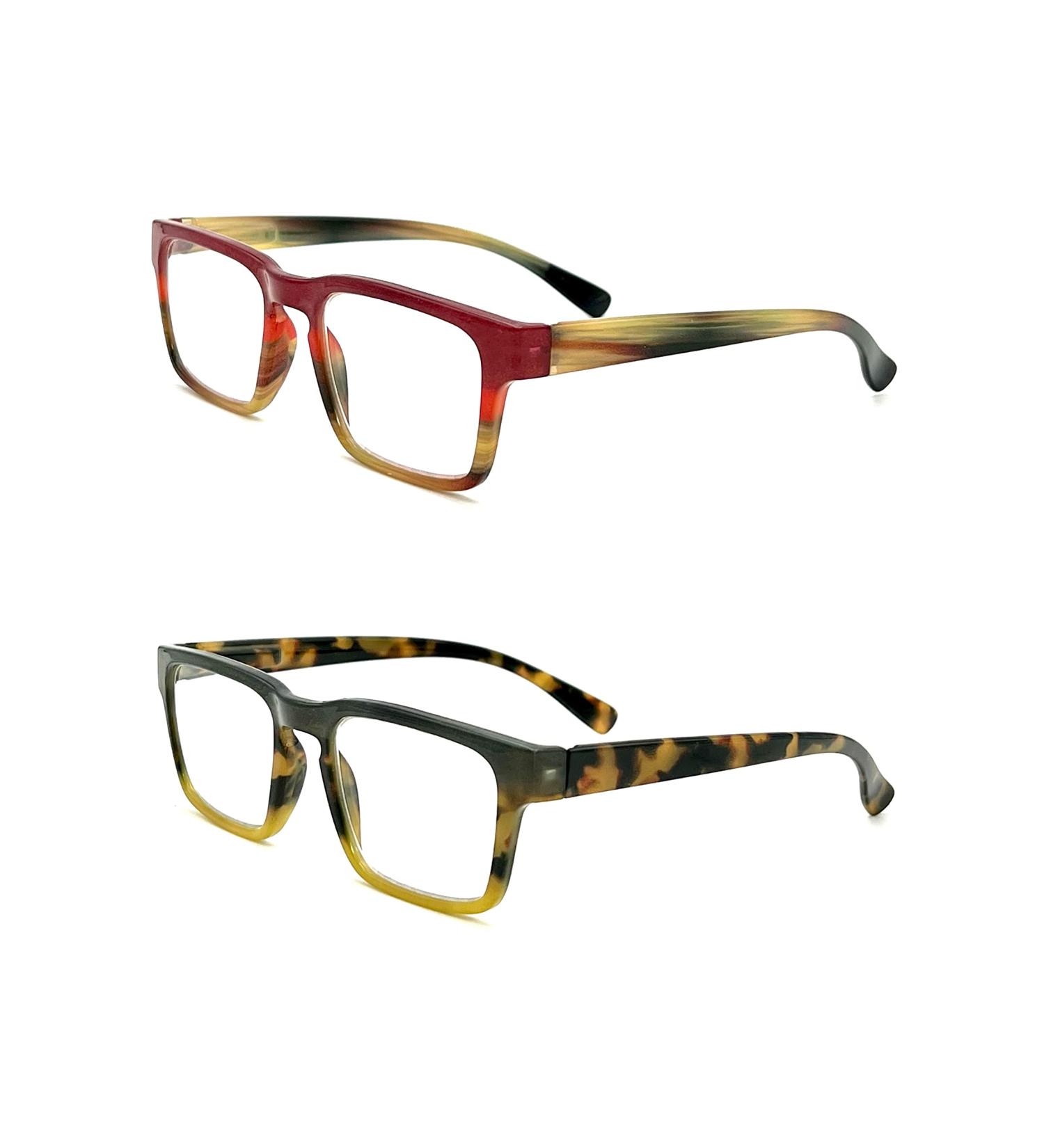 EZ Women & Men Reading Glasses - Blue Light Blocking Slim Compact Computer Readers 1.5x - Buy Online on GoSupps.com