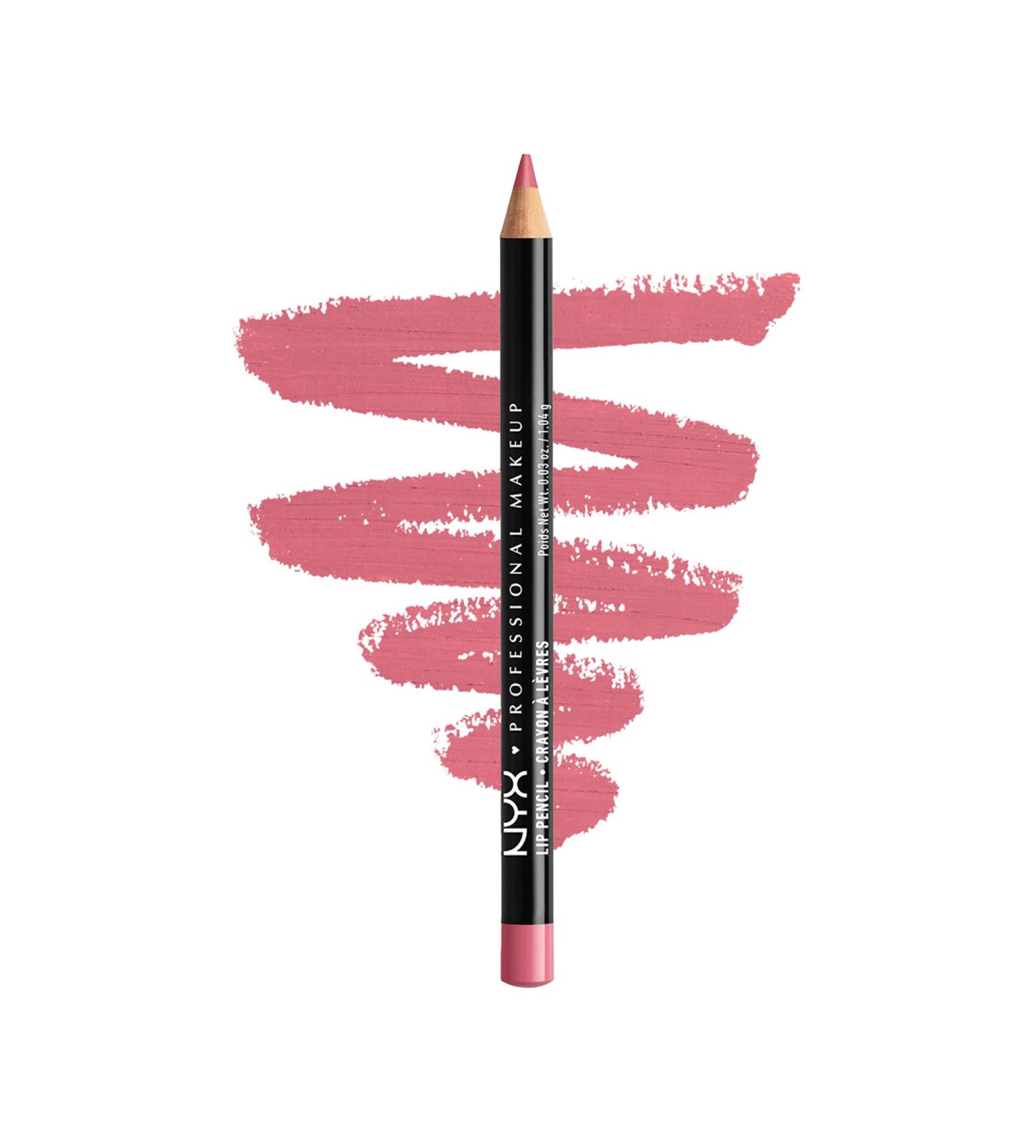 NYX Slim Lip Pencil in Sand Pink - Long-Lasting Creamy Lip Liner | 1 Count - Buy Online on GoSupps.com
