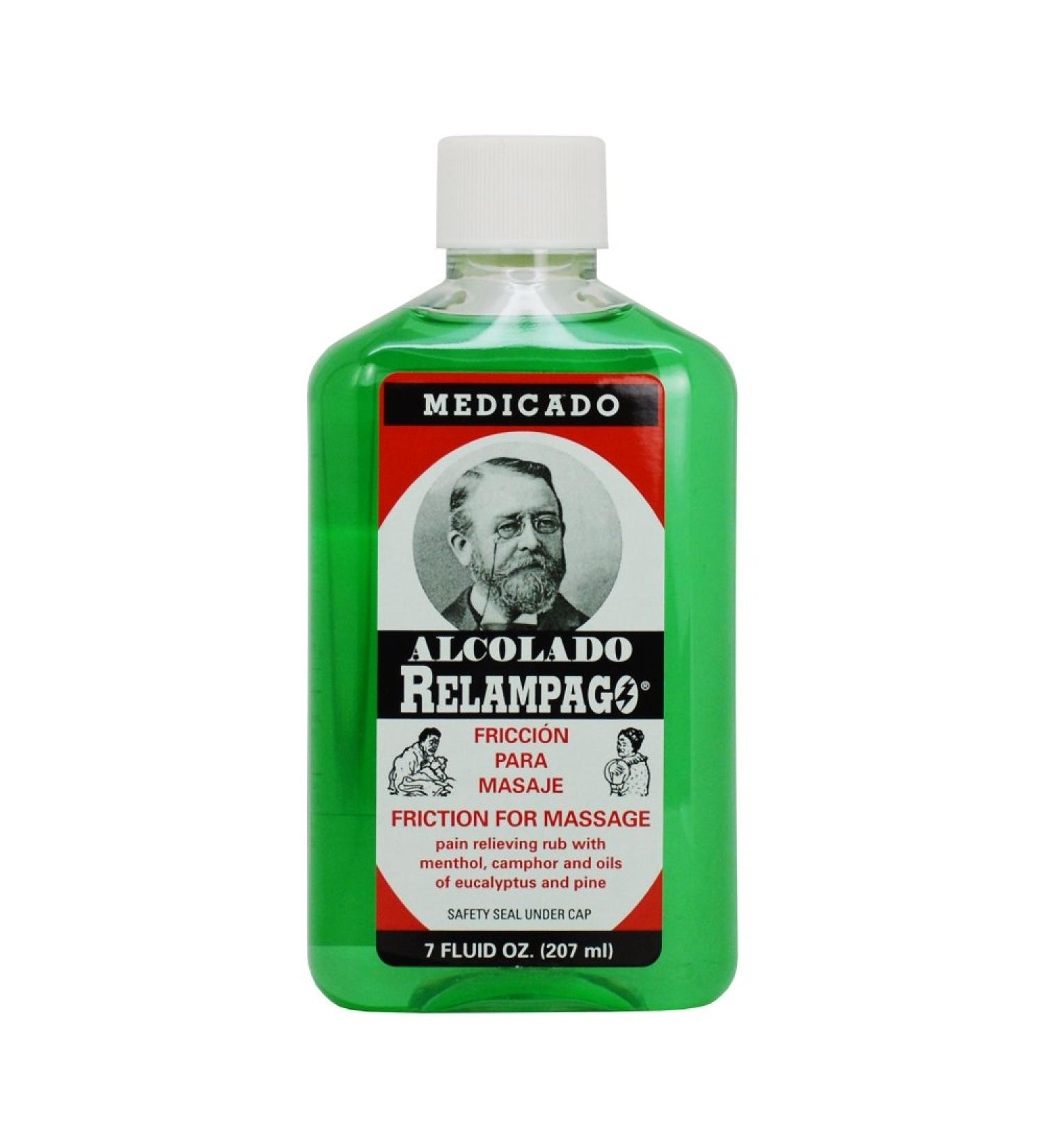 Medicado Alcolado Relampago 7oz / 207ml 7 Fl Oz