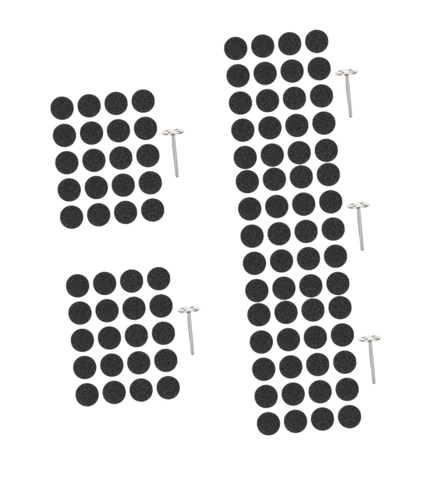 HOMSFOU 5 Sets Nail Polishing Sheets Sandpaper Disk Pads Manicure Sanding Paper Metal Nail Disks Metal Bit Disc Sanding Disc Attachment Electric Stainless Steel Sole of Foot Dish Washer - Buy Online on GoSupps.com