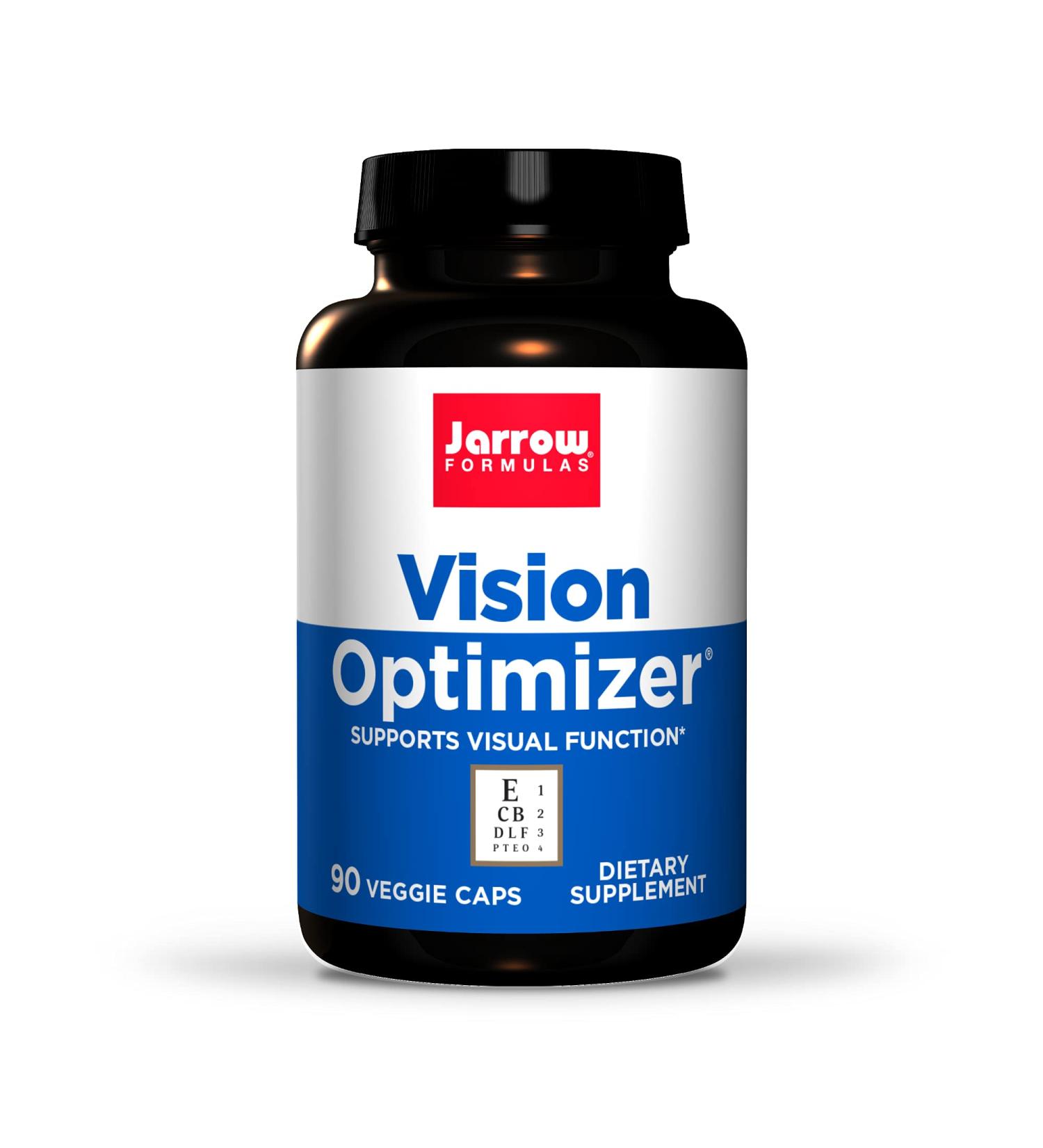 Jarrow Formulas Vision Optimizer | 90 Veggie Caps for Eye Health - Buy Online on GoSupps.com