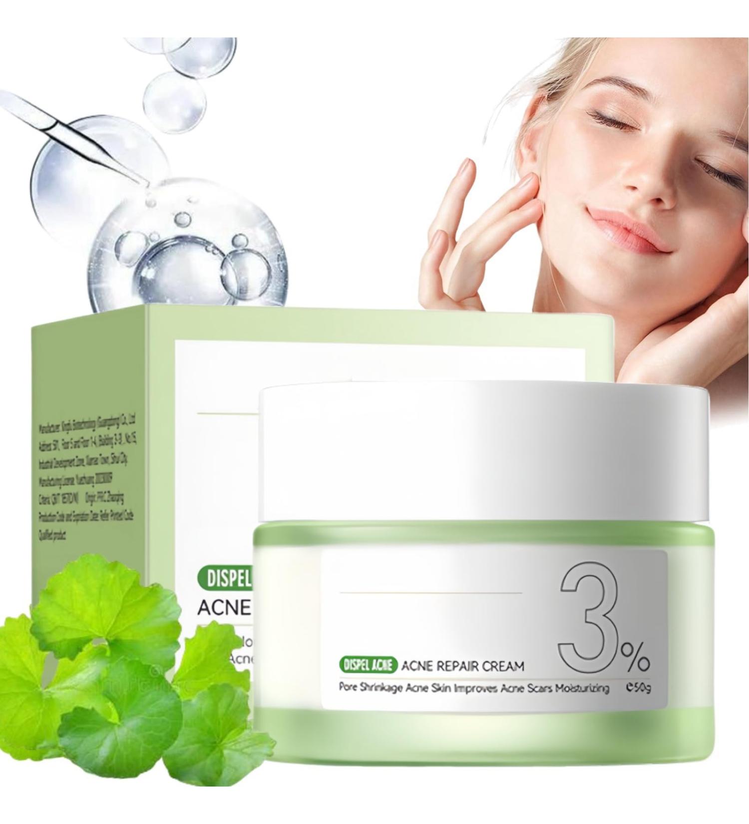 Acne Cream 50g Acne Treatment Gel 3% BHA Spot Cream for Acne Acne Spot Treatment Acne Moisturiser Face Dark Spot Remover for Face Spot Cream for Teenagers Acne Moisturiser Face acne face cream - Buy Online on GoSupps.com
