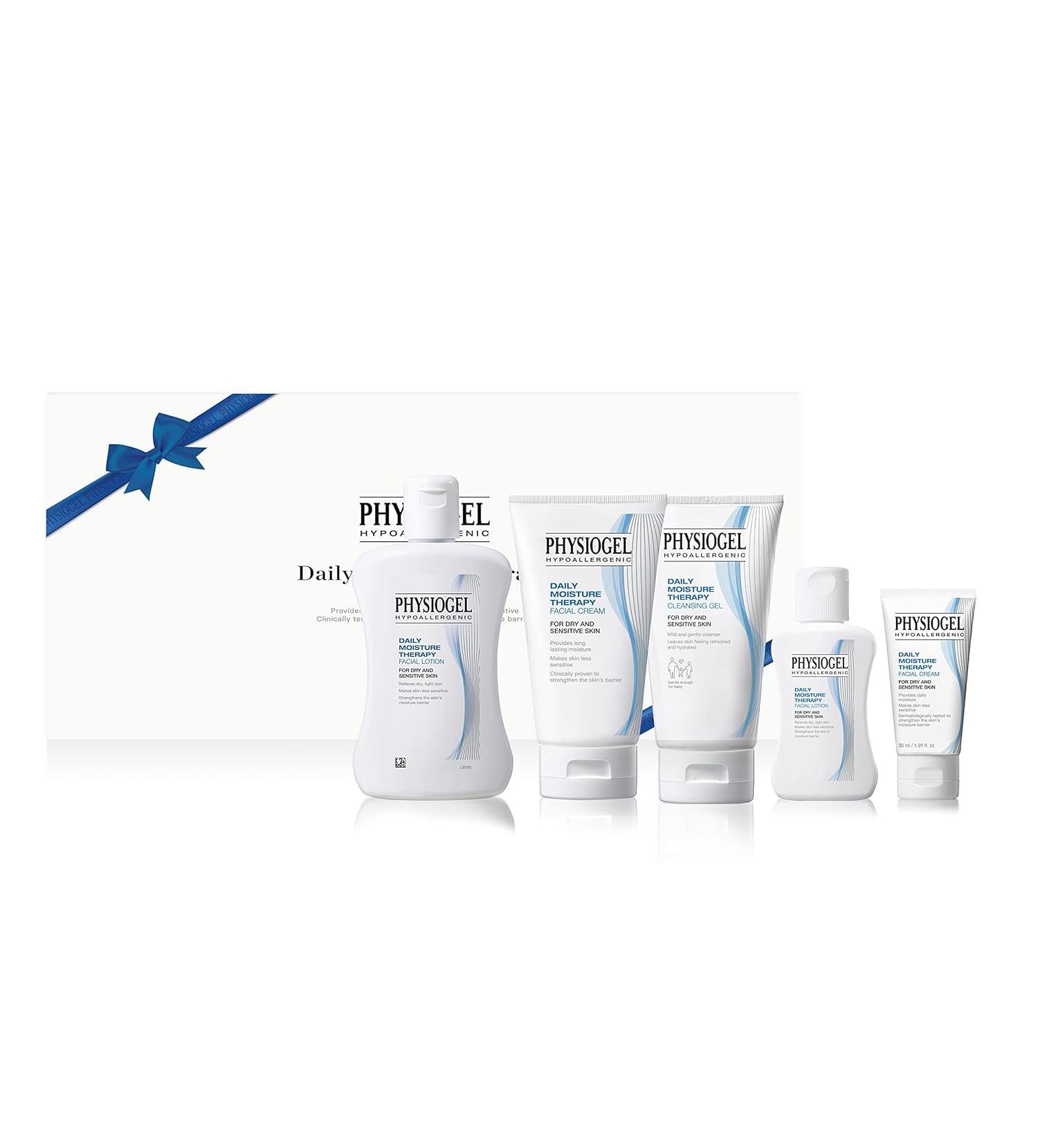 PHYSIOGEL Daily Moisture Therapy Special Set - Repair & Hydrate Dry Eczema-Prone Skin | Ceramide & Squalene | Hypoallergenic Skincare for All Skin Types - Buy Online on GoSupps.com
