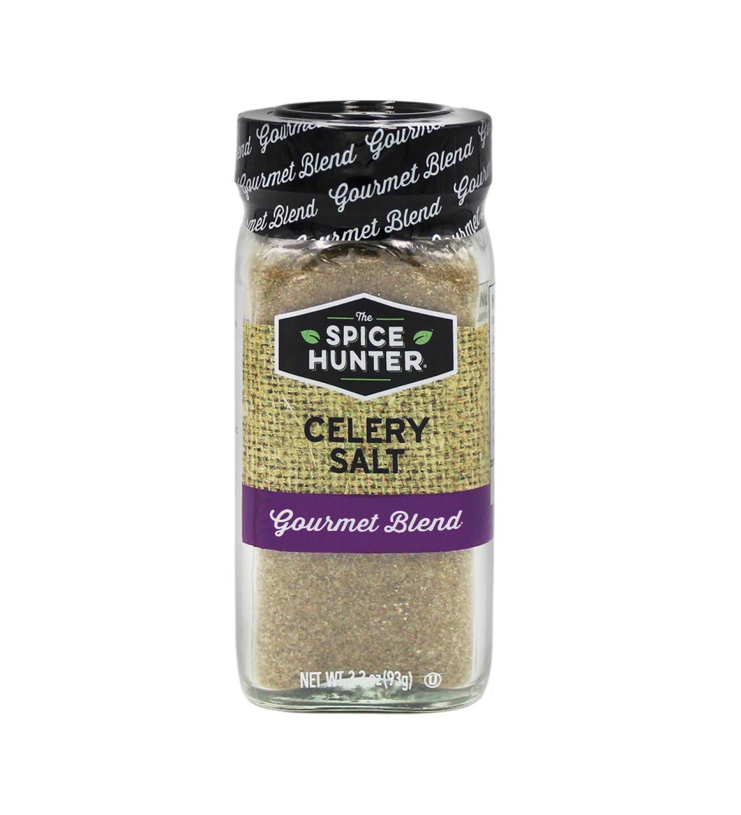 The Spice Hunter Celery Salt Blend - 3.3 oz. Jar | Premium Quality Seasoning - Buy Online on GoSupps.com