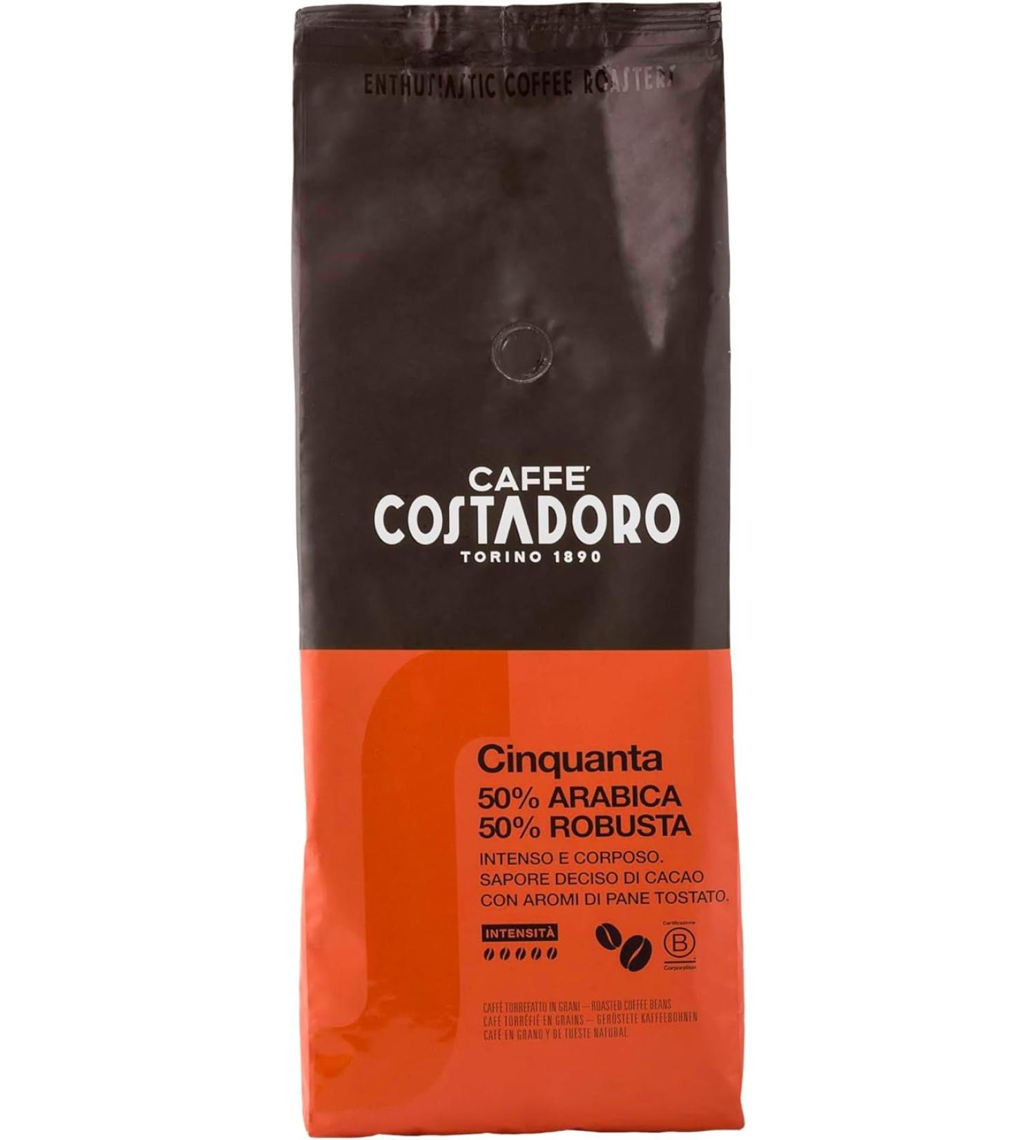 Costadoro Cinquanta 1 kg en grains - M lange de caf en grains - Buy Online on GoSupps.com