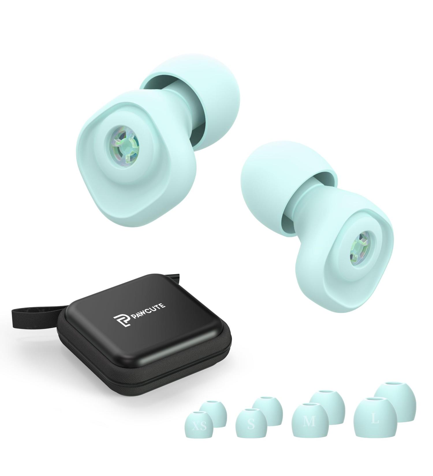 Ear Plugs for Concerts | High Fidelity Noise Cancelling | Silicone Ear Plugs with 4 Pairs Tips | Perfect for Festivals Drummers & DJs - Grayish Green - Buy Online on GoSupps.com