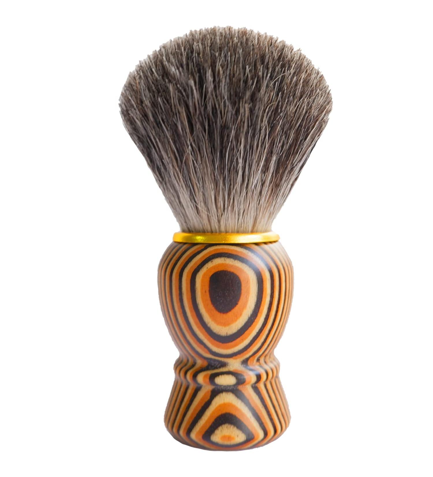 KIKC Handmade Shaving Brush - 100% Pure Badger Hair and Art Wooden Handle  can be used with Safety Razor  Straight razor  Great Father's Gifts (22mm Badger Knot) T1(badger) - Buy Online on GoSupps.com