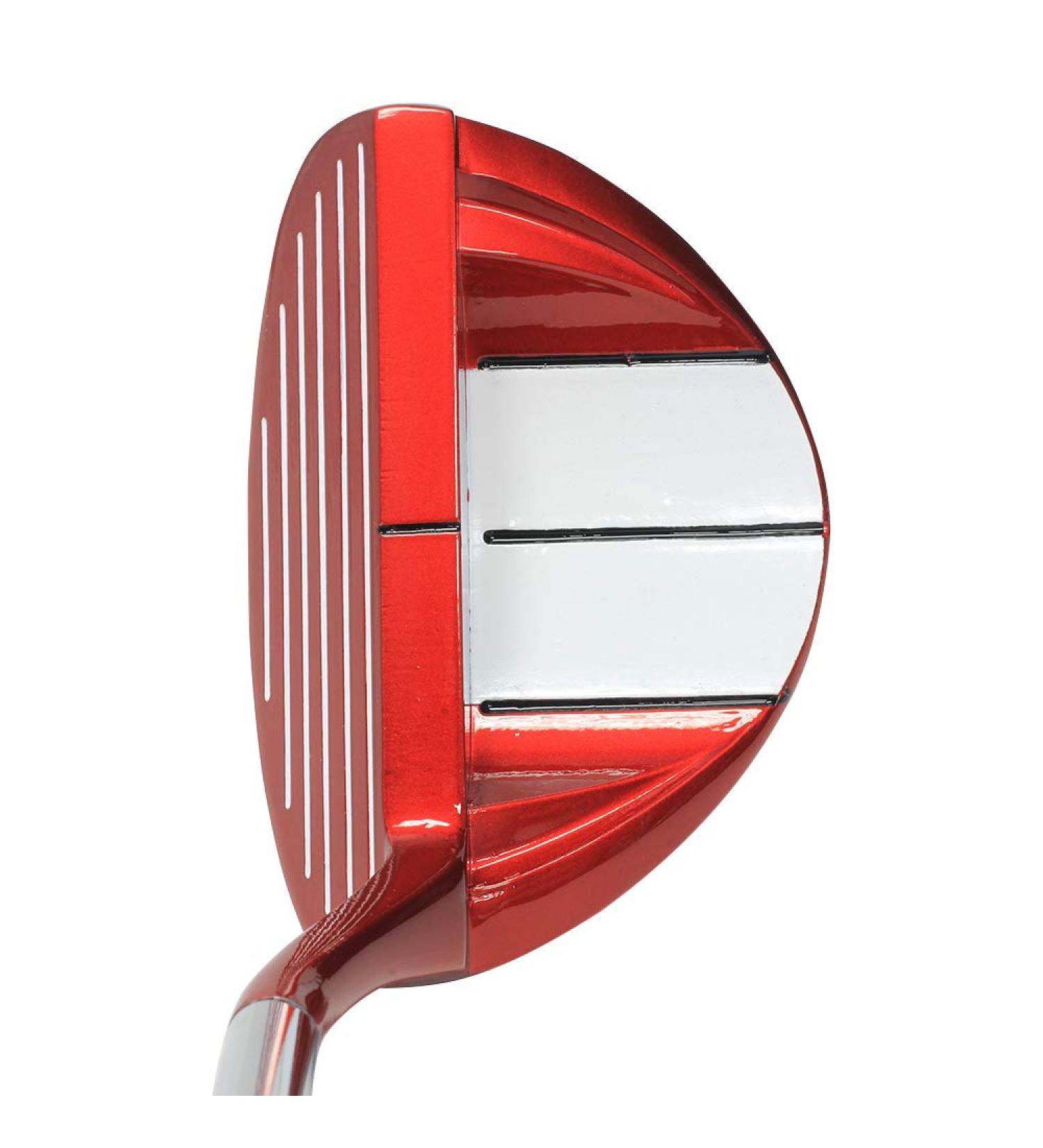 Men's Right Handed Golf Chipper - Fire Red Money Club 37 for Easy Stroke Savings - Buy Online on GoSupps.com