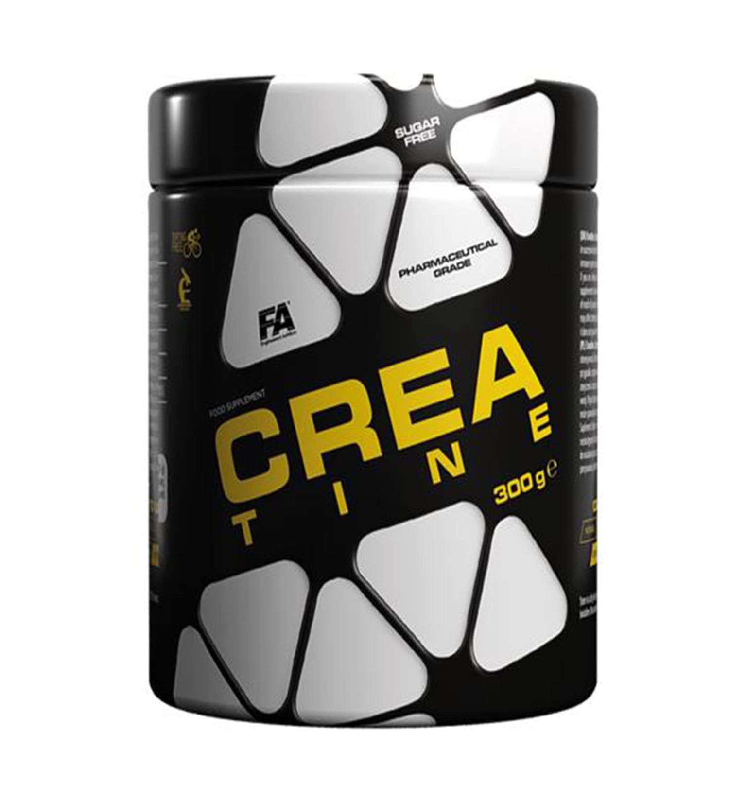 Fitness Authority Creatine 300g - Neutral Flavor | Dietary Supplement with Vitamin B6 for Optimal Performance - Buy Online on GoSupps.com